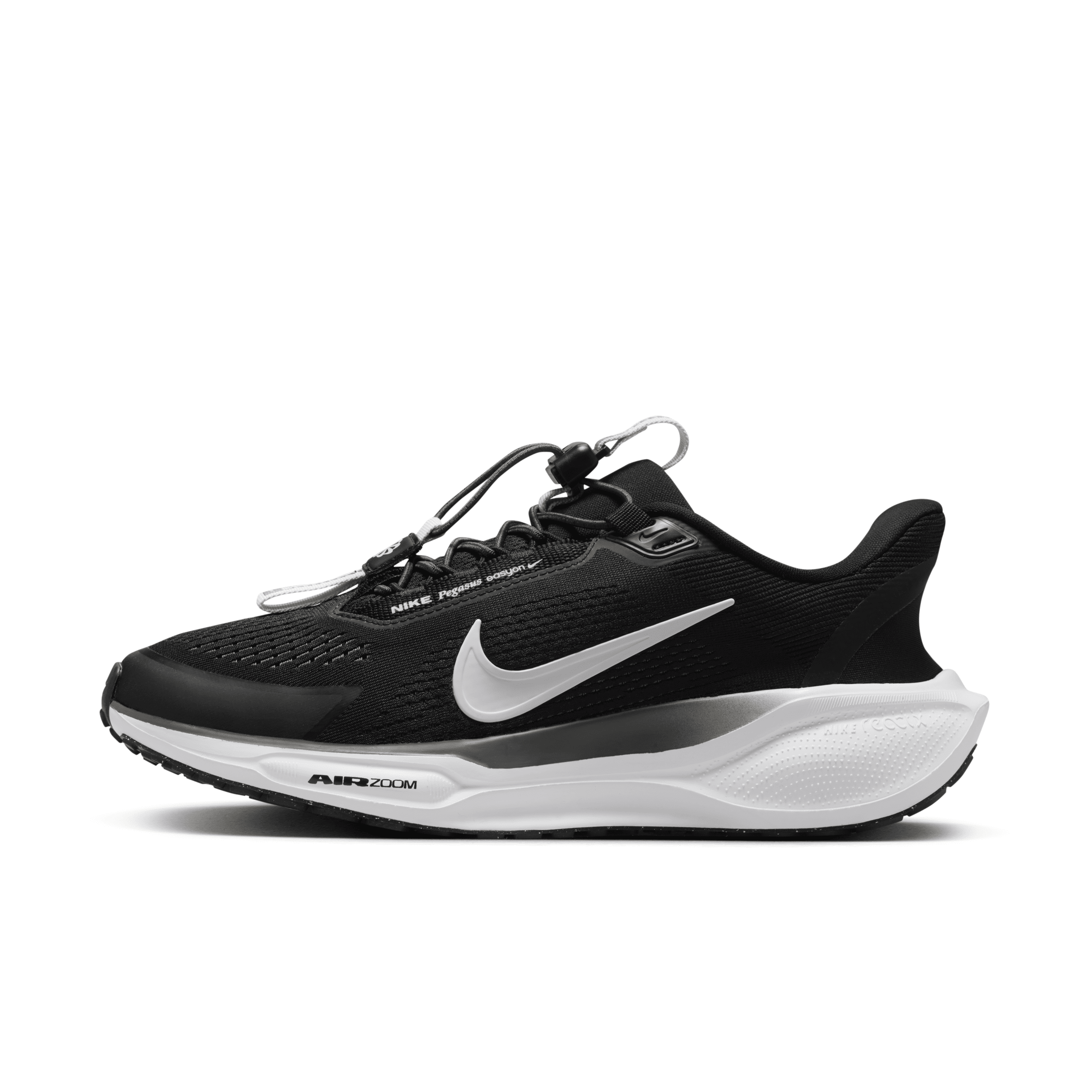 Nike Pegasus Easyon Running Shoe In Black