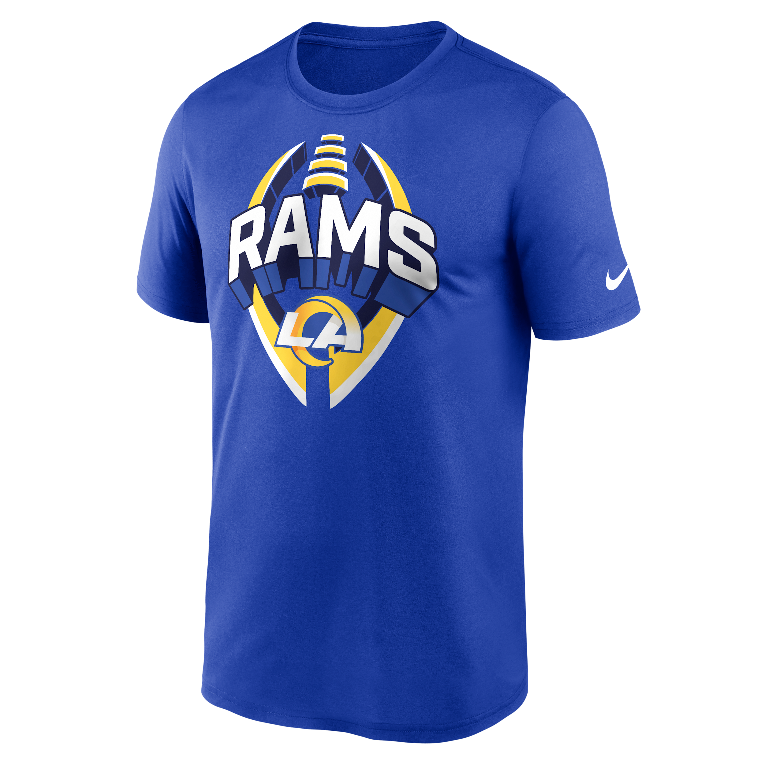 Nike Men's Royal Los Angeles Rams Legend Icon Performance T-shirt In Blue