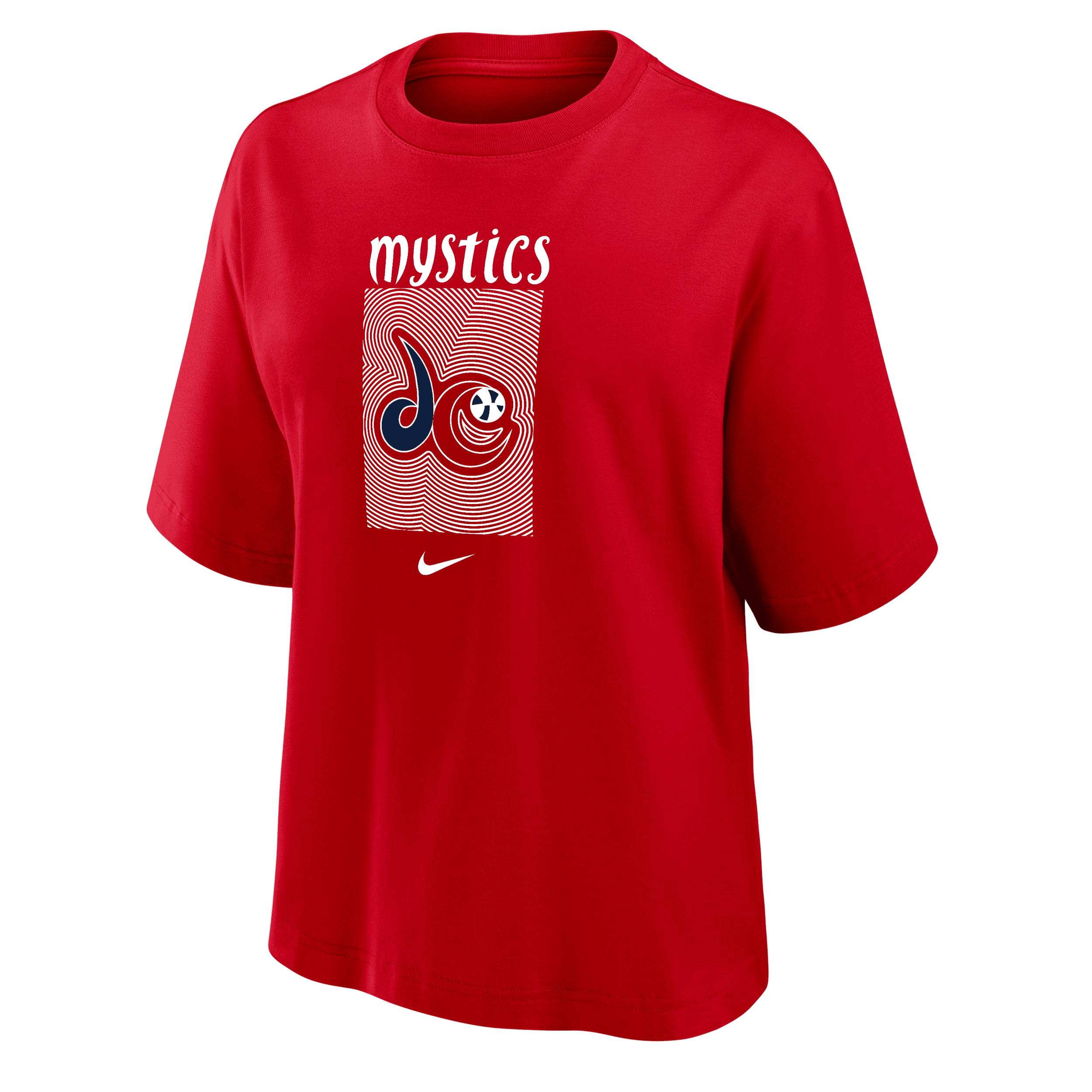 Nike Washington Mystics Women's Wnba Boxy T-shirt