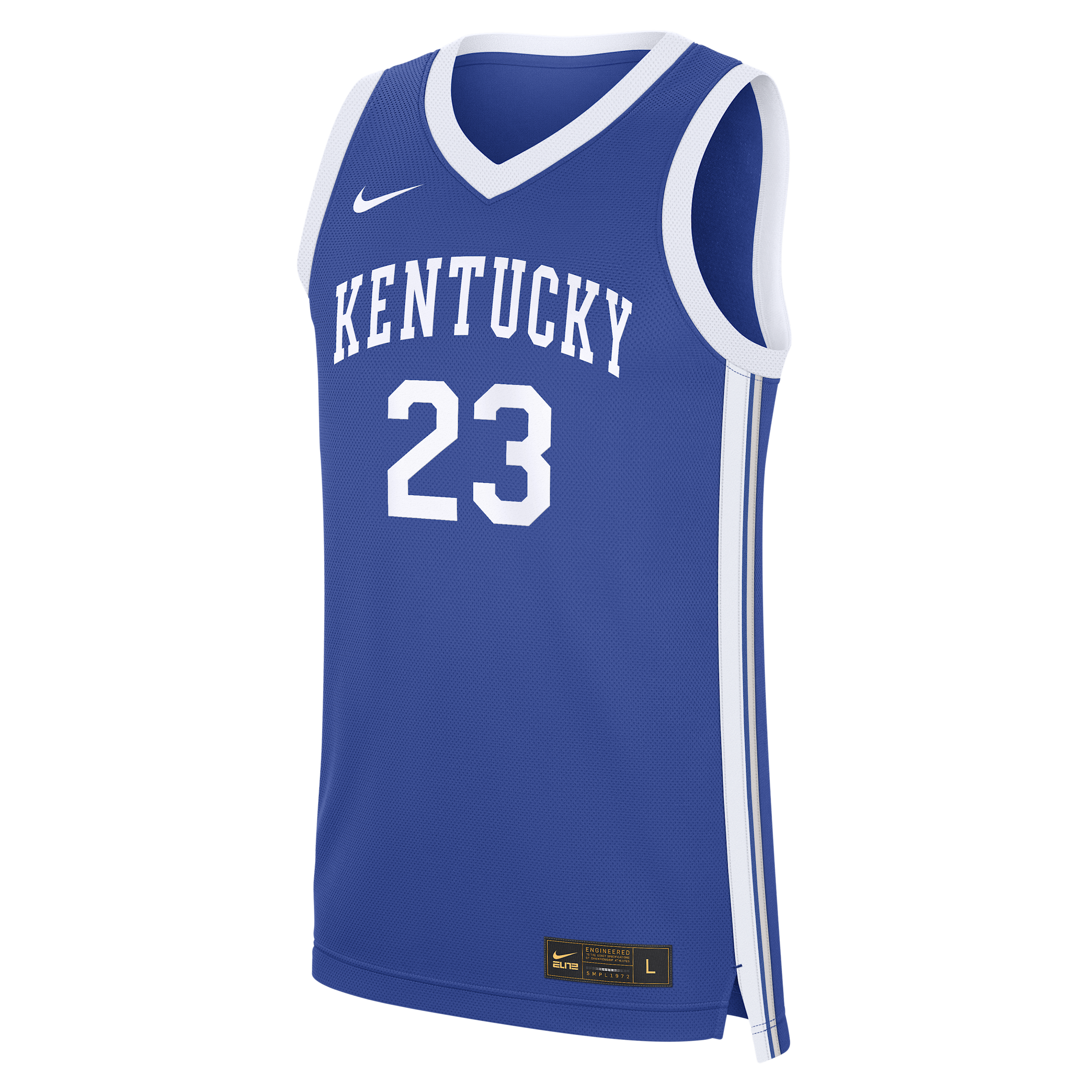 Kentucky Replica Nike Men's College Basketball Jersey in Blue | NCBJ09M3J21-9V1