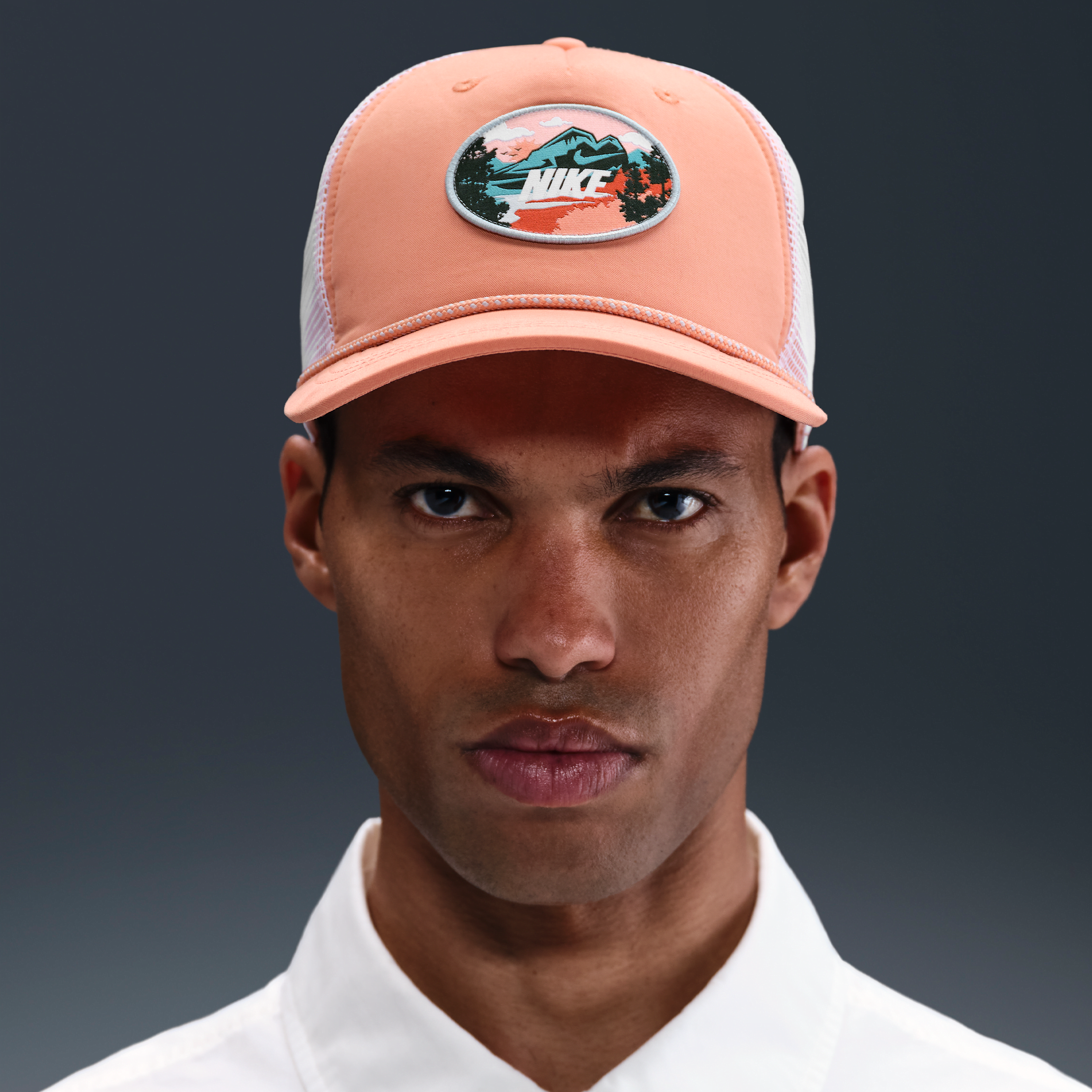 Shop Nike Unisex Rise Structured Outdoor Trucker Cap