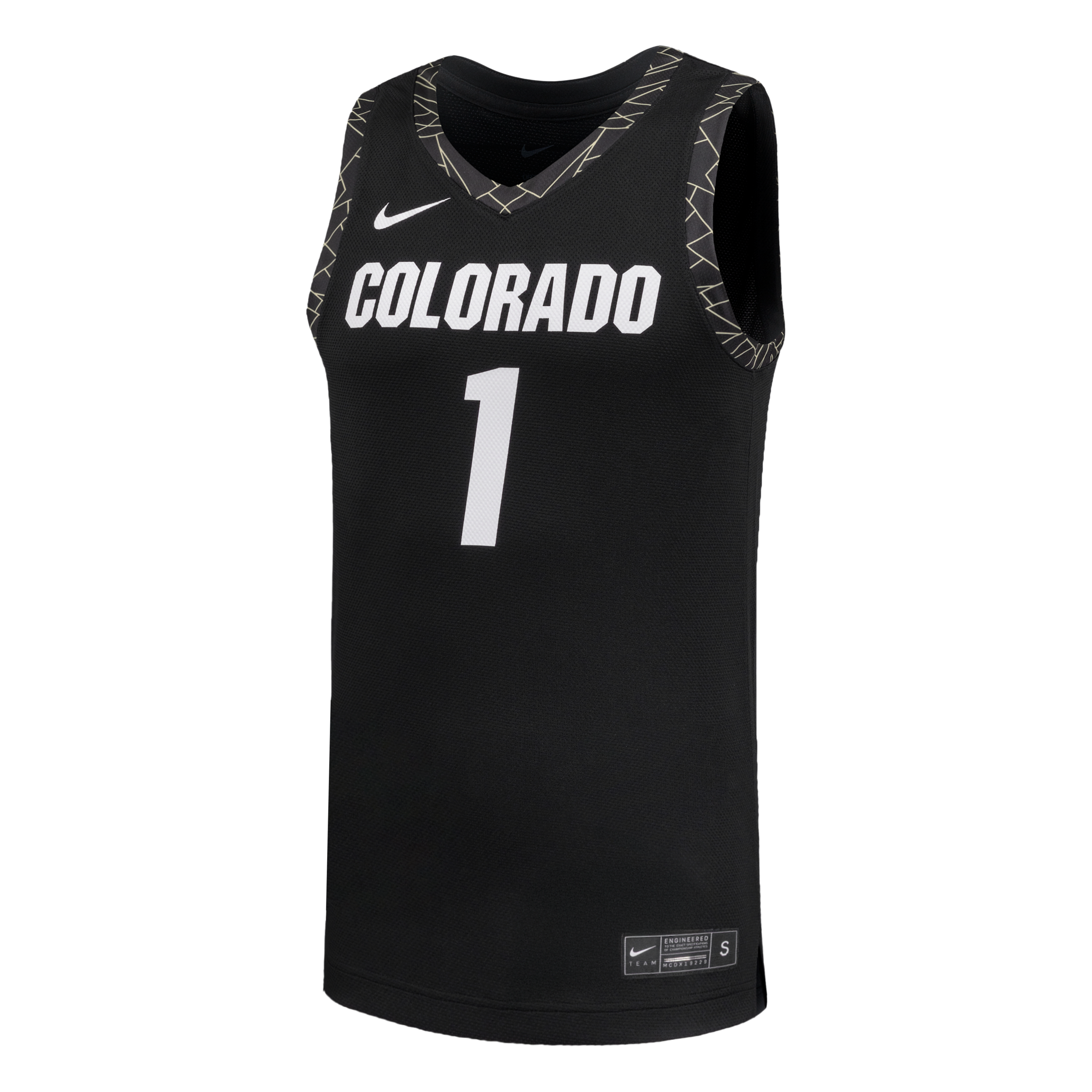 Colorado Basketball Nike Men's College Replica Jersey in Black | P32818COLO25-BLK
