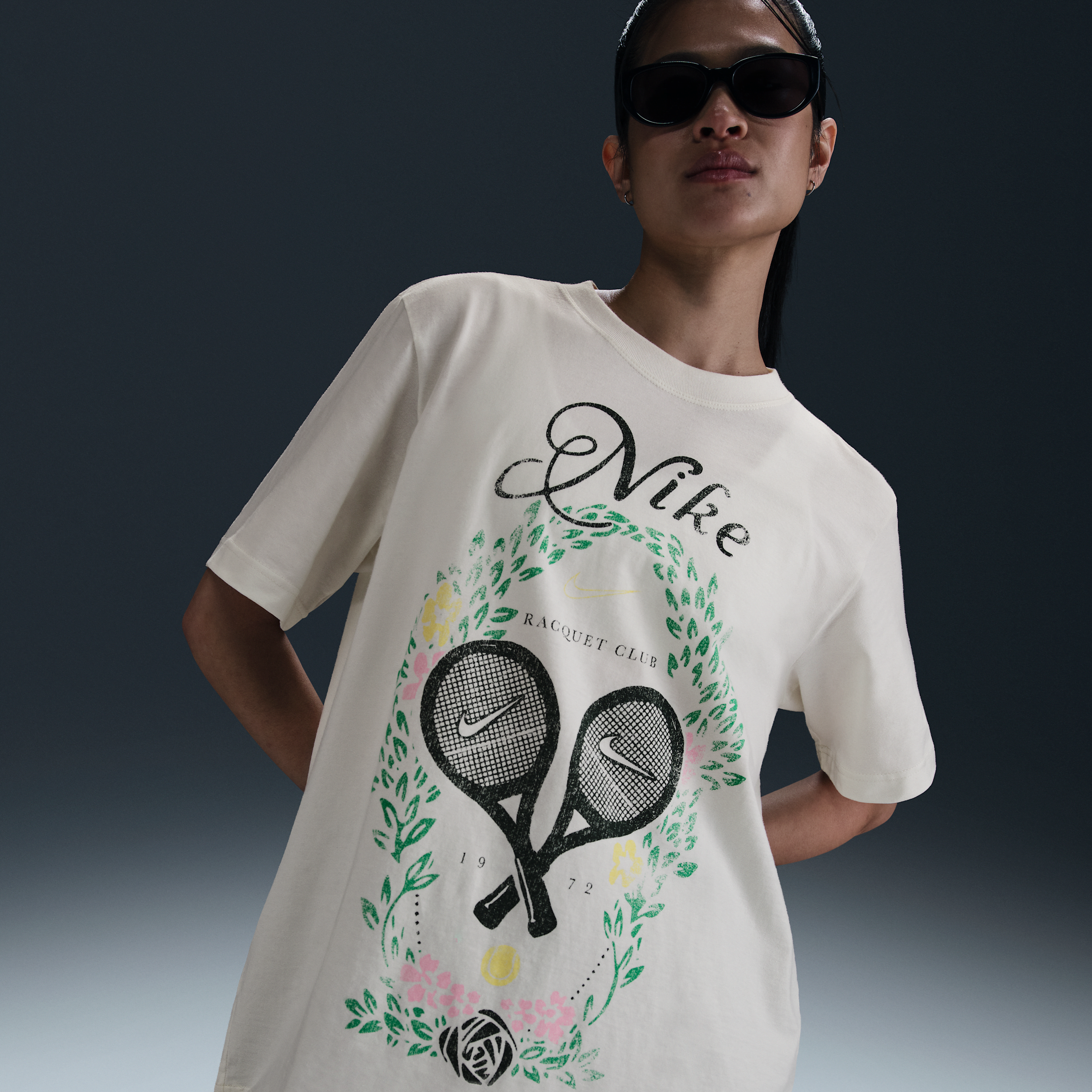 Nike Women's  Sportswear Crew-neck T-shirt In White