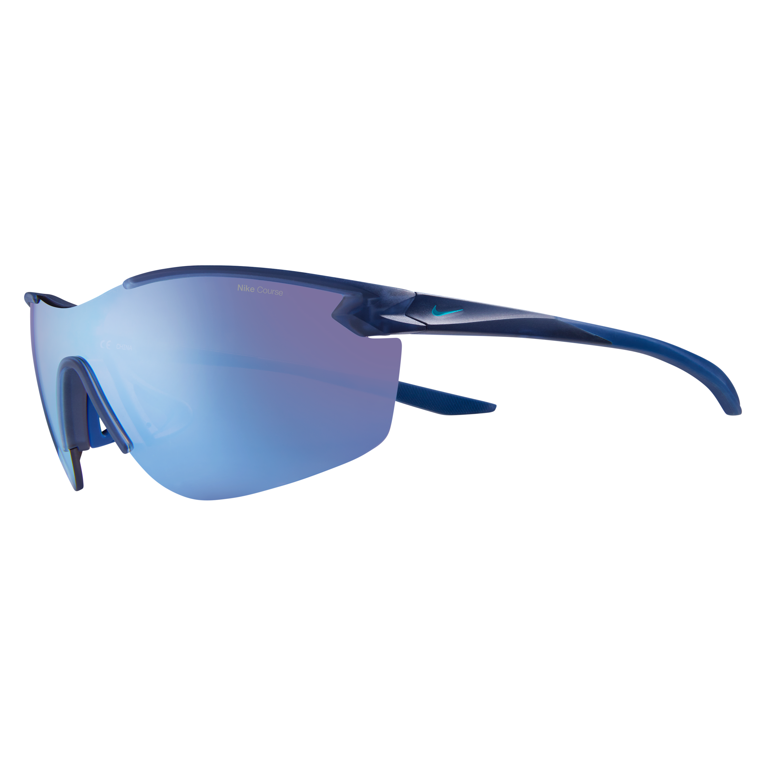 Nike Women's Victory Elite Mirrored Sunglasses in Blue | NKIU8062X-410