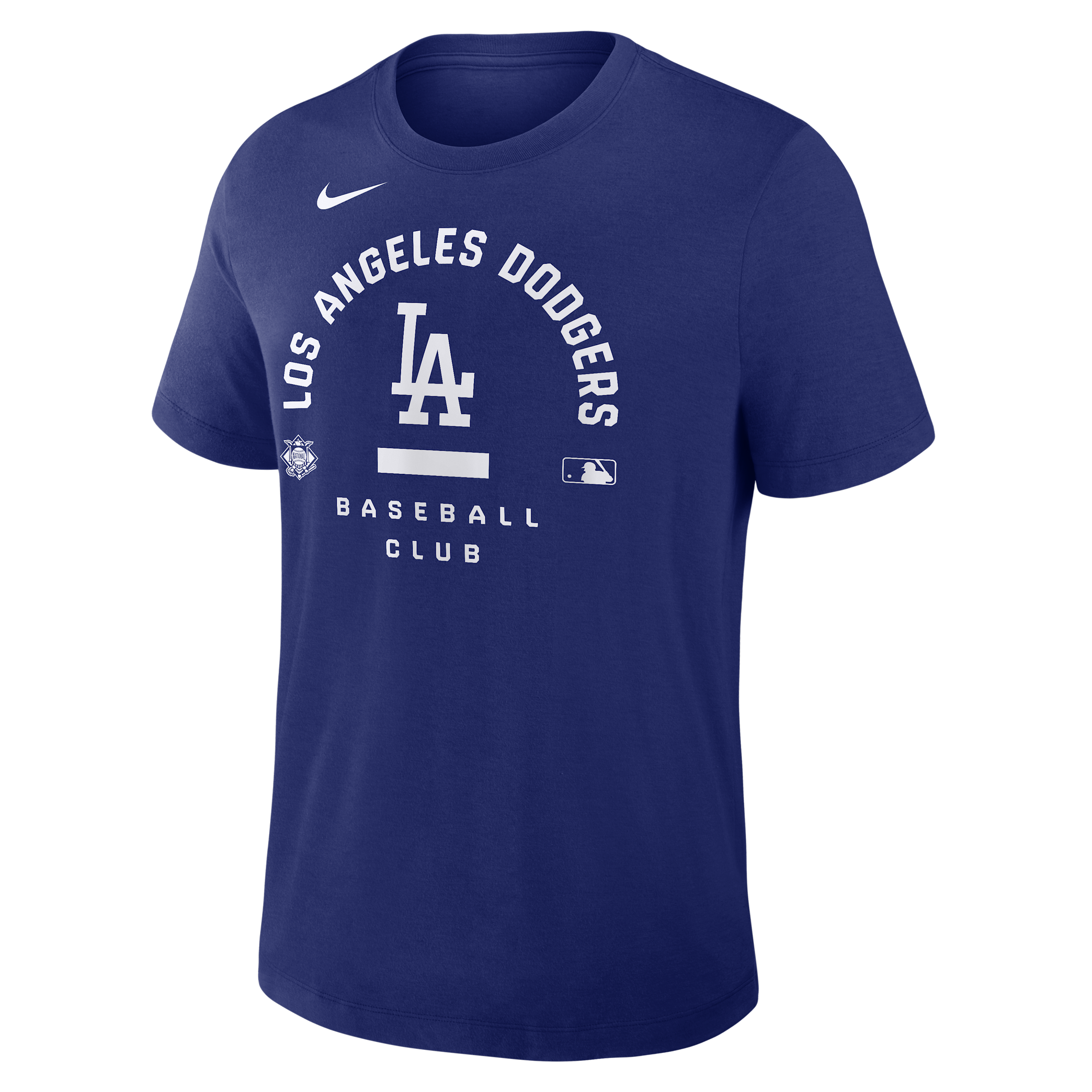 Los Angeles Dodgers Authentic Collection Early Work Nike Men's Dri-FIT MLB T-Shirt in Blue | 034J47XLD-HXK
