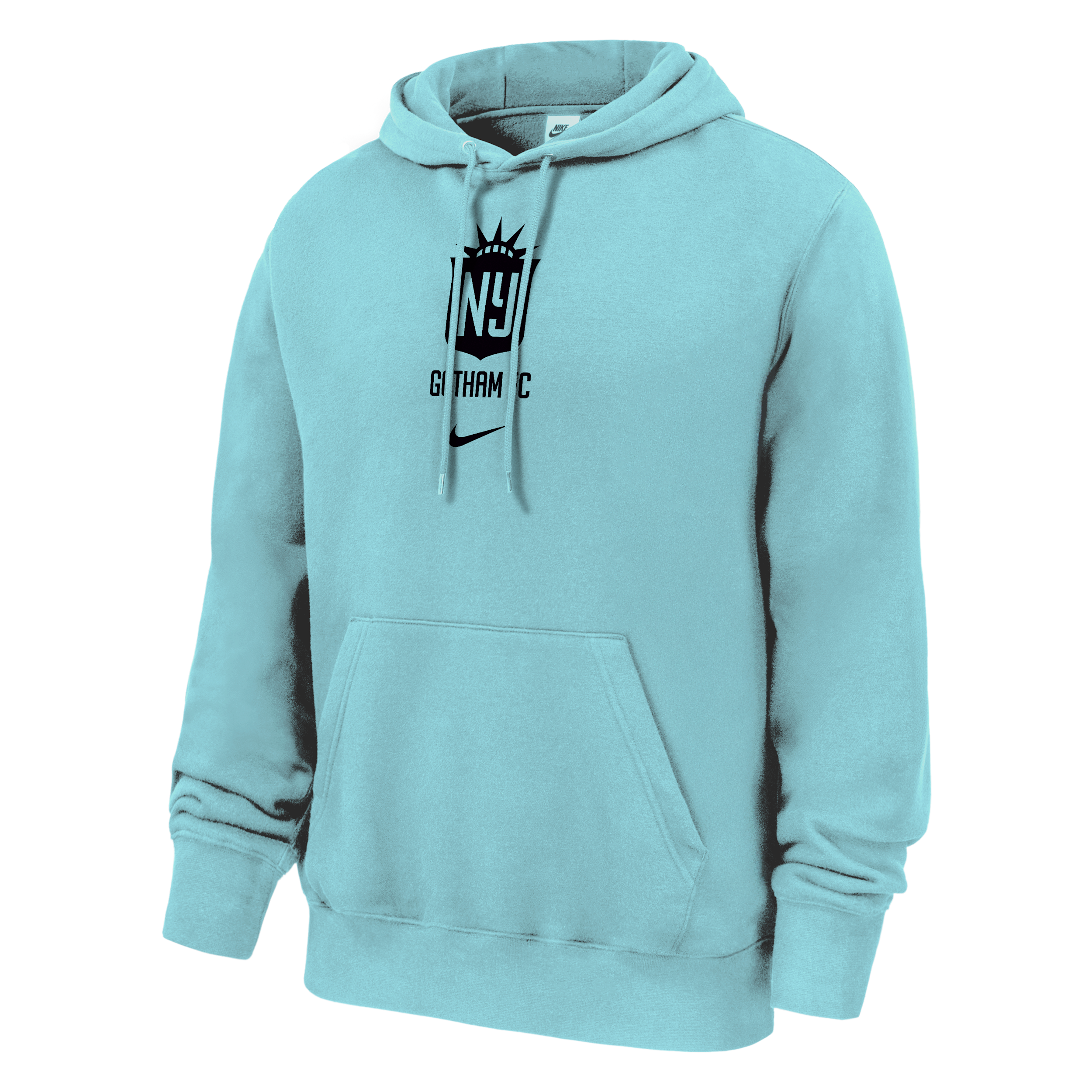 Gotham FC Club Fleece Nike Men's NWSL Pullover Hoodie in Blue | M31233SBFC26-COP