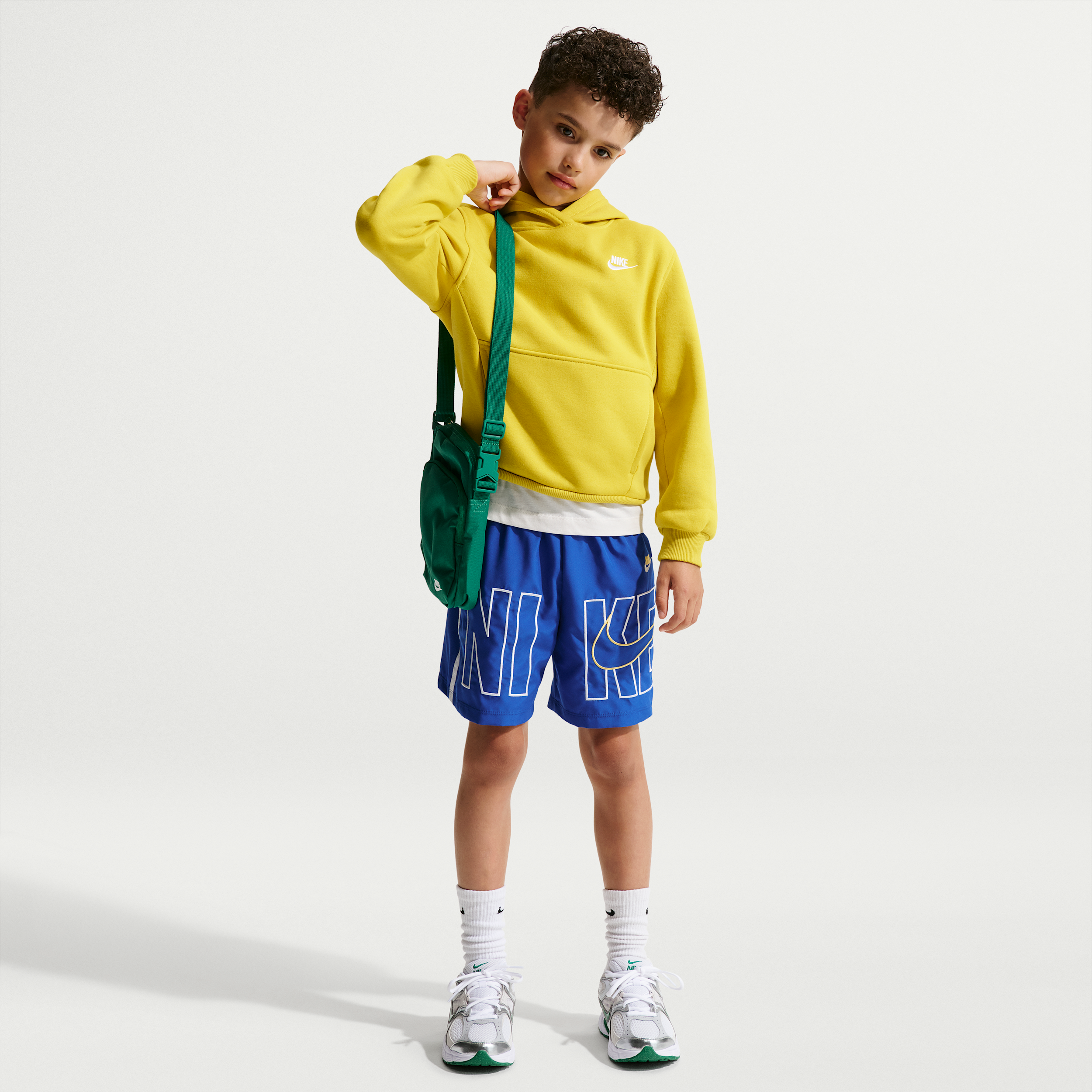 Nike Multi Big Kids' (Boys') Dri-FIT Training Shorts in Blue | IR4929-480