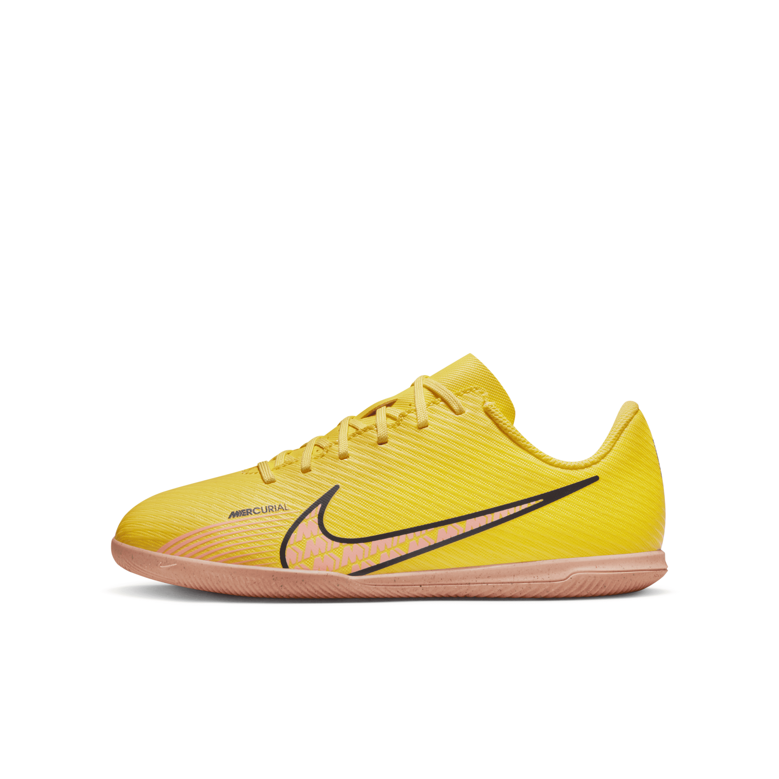 Nike Babies' Jr. Mercurial Vapor 15 Club Ic Little/big Kids' Indoor/court Soccer Shoes In Yellow