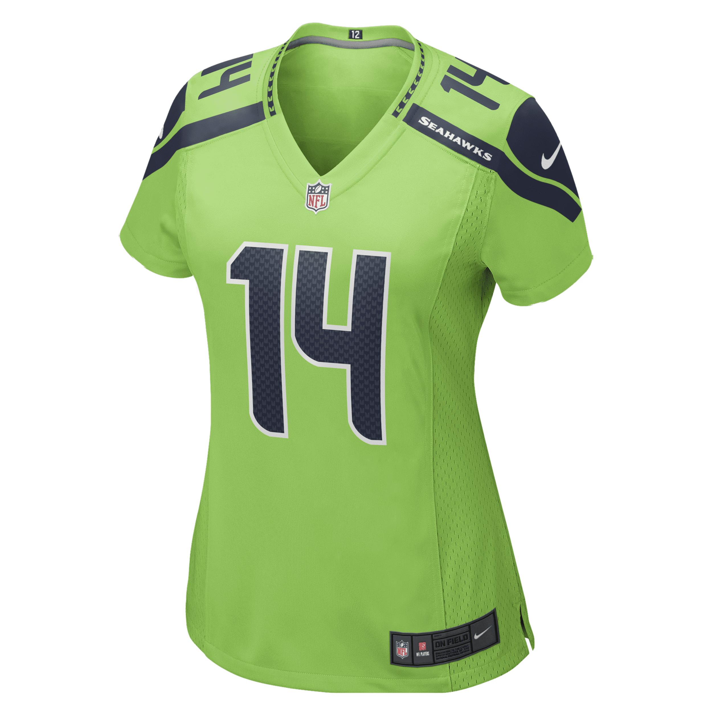 Shop Nike Women's Nfl Seattle Seahawks (dk Metcalf) Game Football Jersey In Green