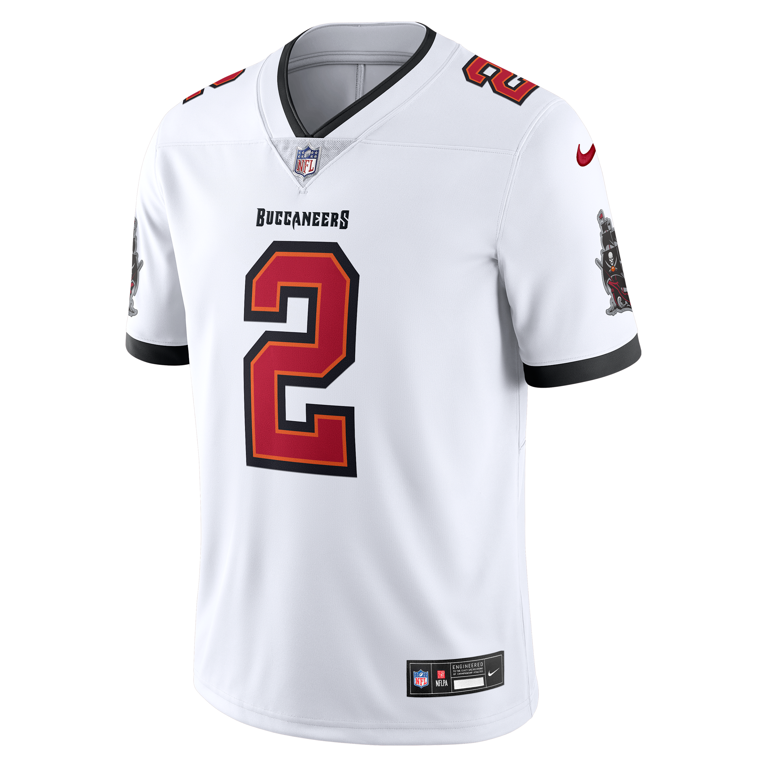 Nike Men's Emeka Egbuka White Tampa Bay Buccaneers Vapor Untouchable Stitched Limited Jersey - White