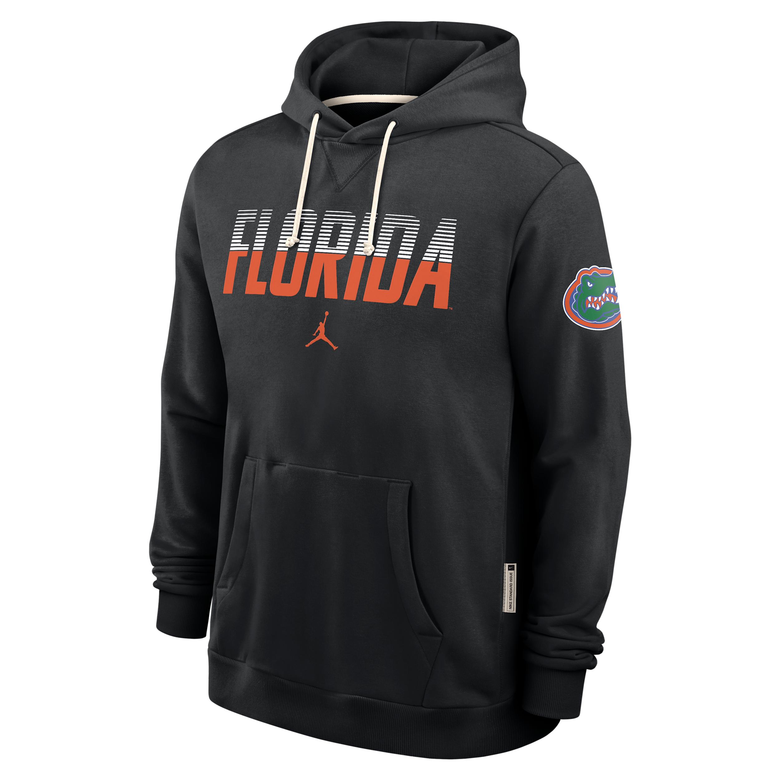 Men's Florida Sideline Standard Issue Jordan Brand Dri-FIT College Pullover Hoodie in Black | 0JAZ00AUFN-8DF