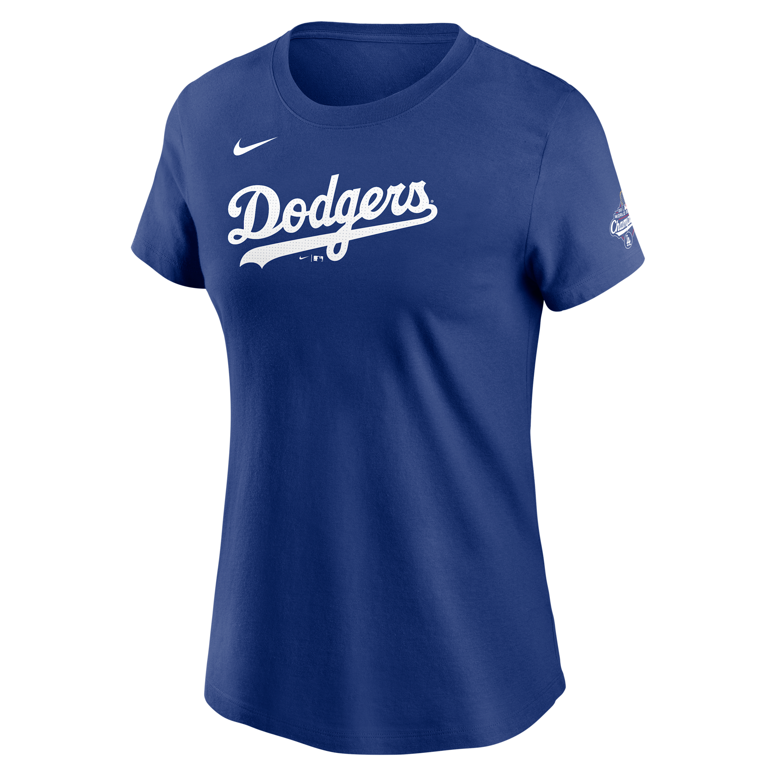 Nike Shohei Ohtani Los Angeles Dodgers 2025 World Series Champions  Women's Mlb T-shirt In Blue
