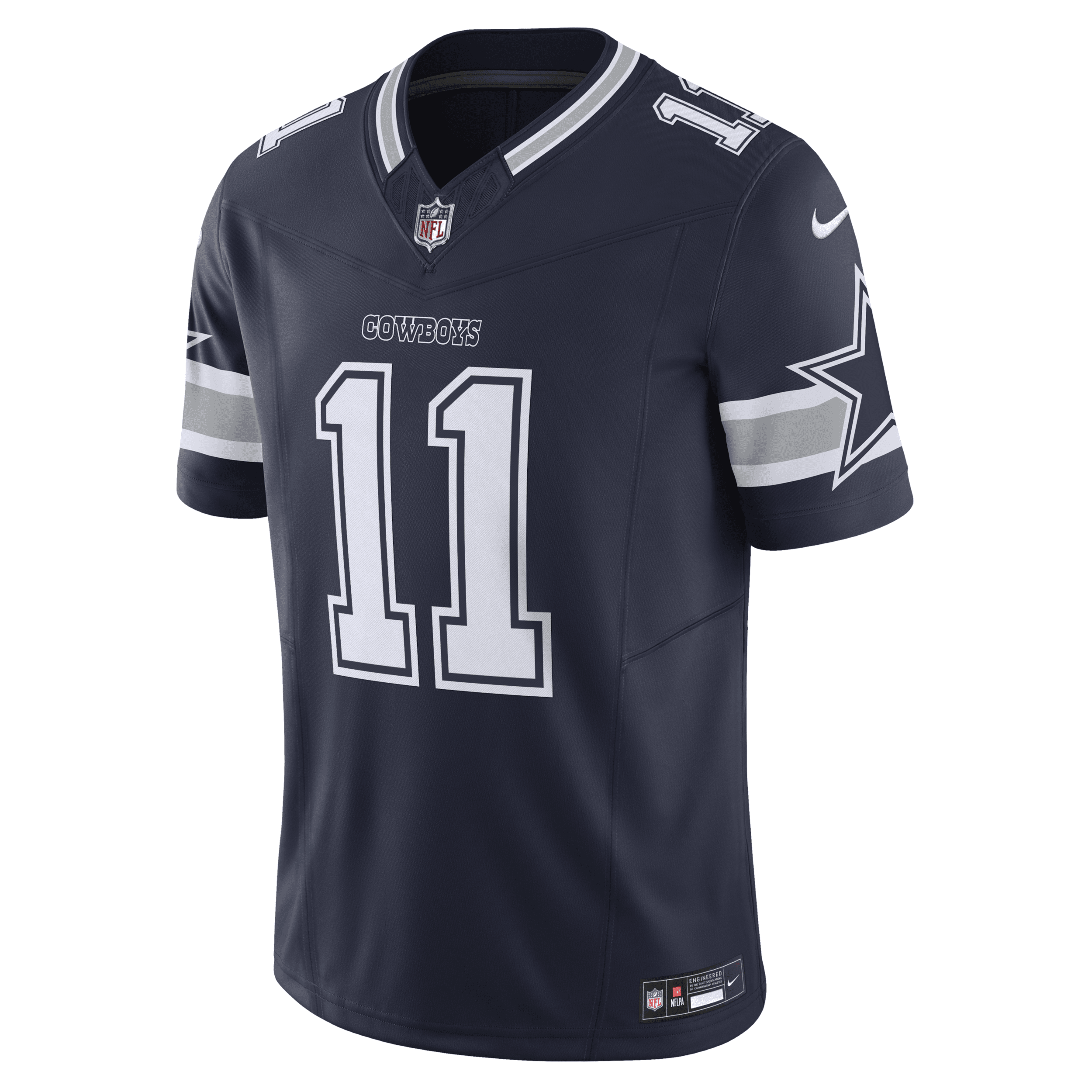 : NFL Dallas Cowboys Mens Nike Dri Fit Crew Top