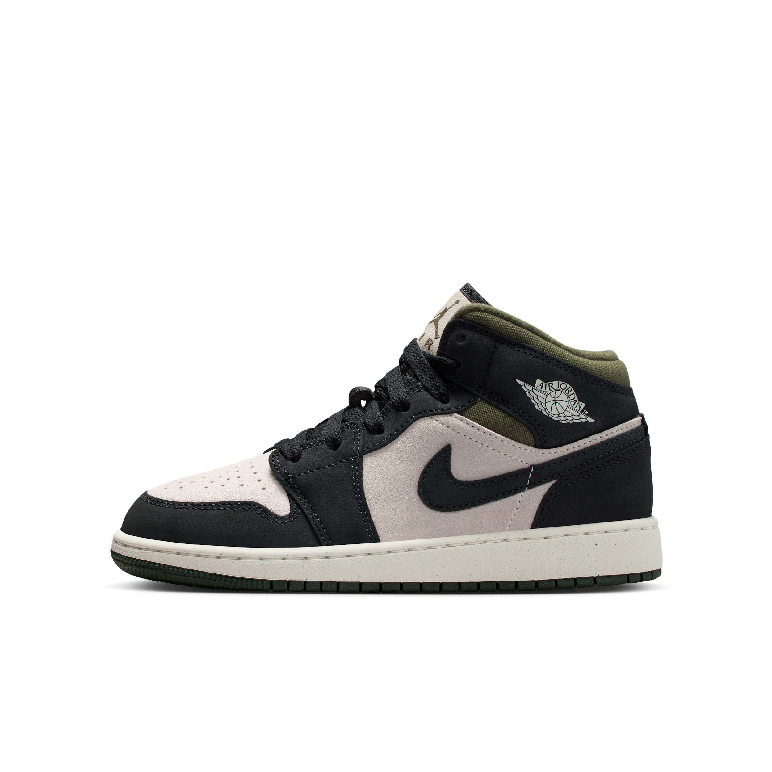 Jordan Air 1 Mid Big Kids' Shoes In Brown