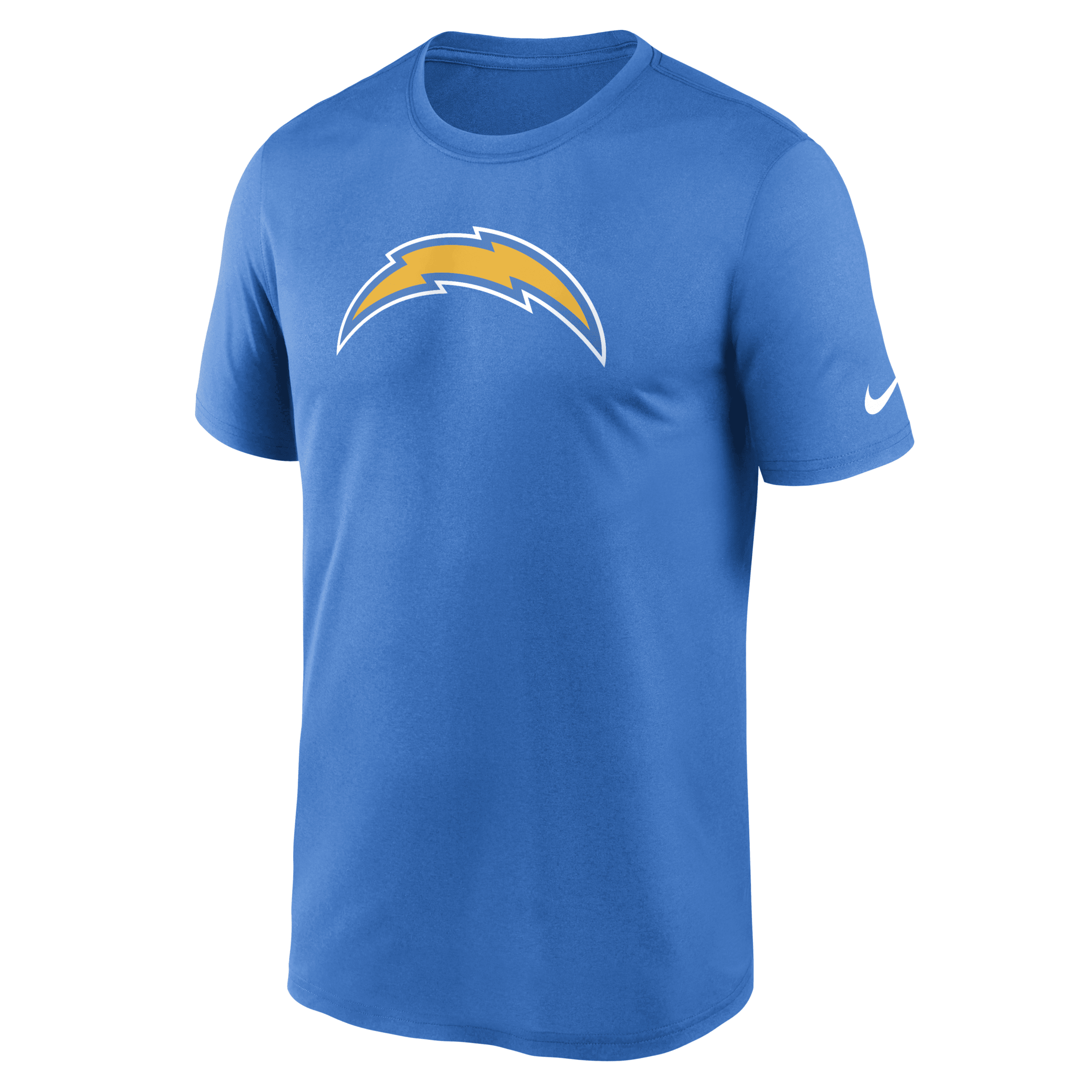 Shop Nike Men's Dri-fit Logo Legend (nfl Los Angeles Chargers) T-shirt In Blue