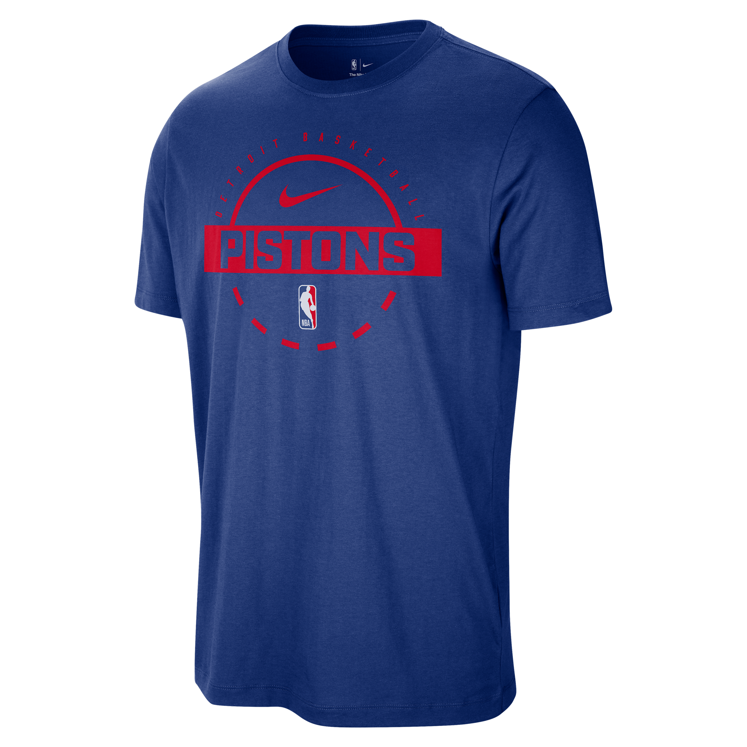 Nike Detroit Pistons  Men's Nba Practice T-shirt In Red