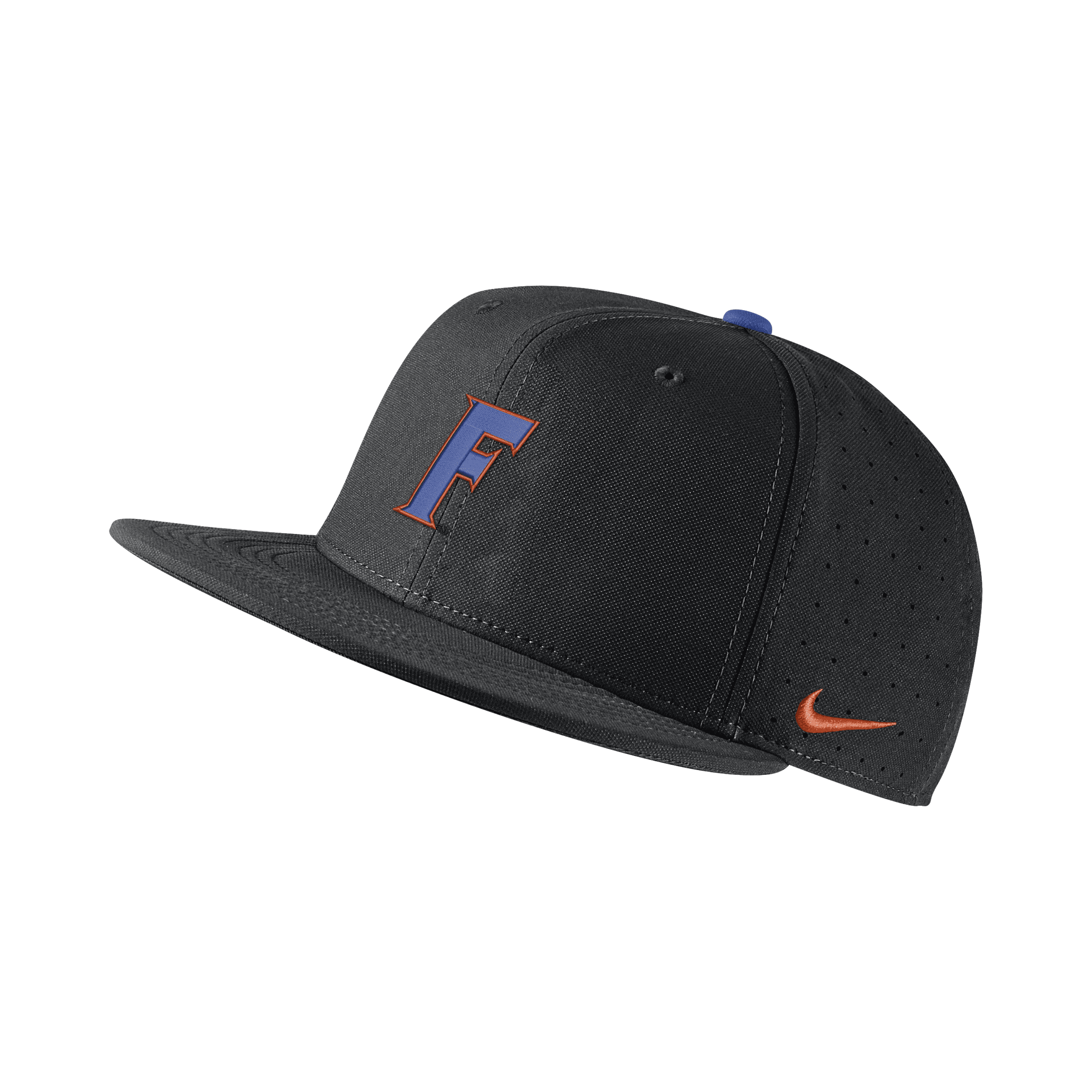 Nike Florida  Unisex College Fitted Baseball Hat In Black