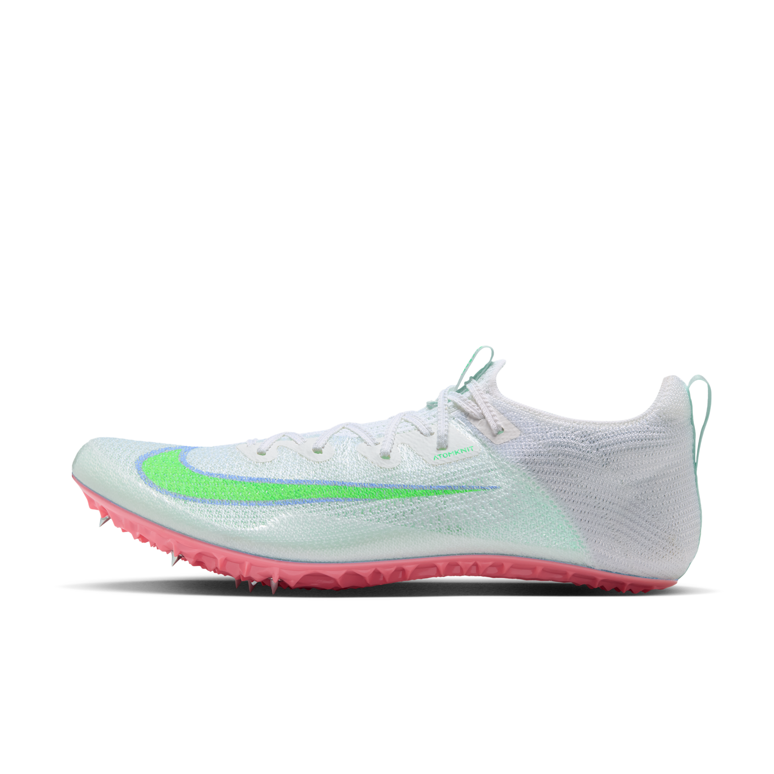Nike Men's Zoom Superfly Elite 2 Track & Field Sprinting Spikes in White | FZ9662-103