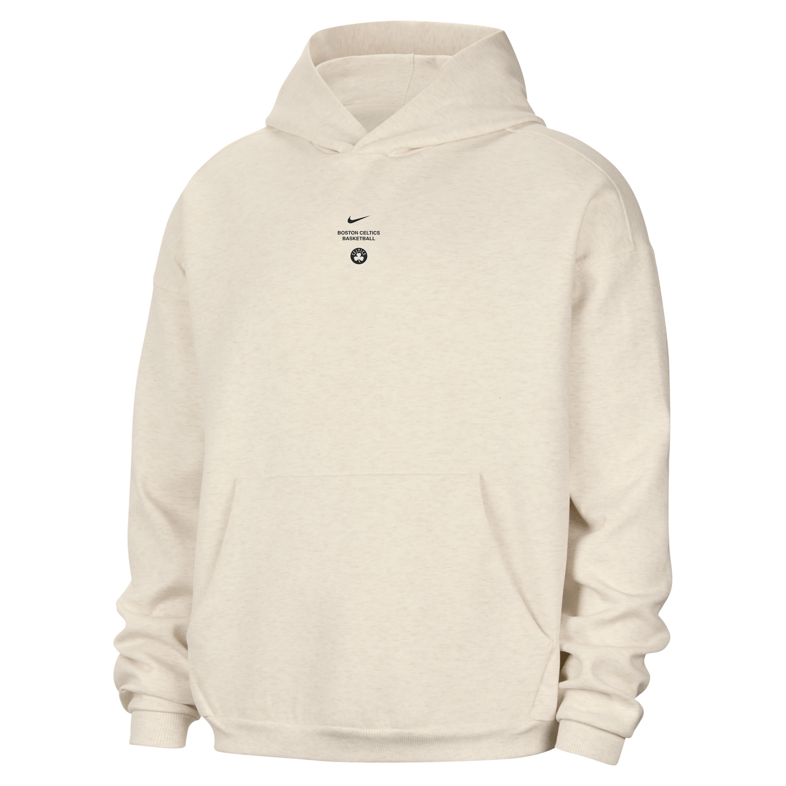 Nike Men's Boston Celtics Standard Issue Dri-FIT Basketball Hoodie in Brown | IO0816-110