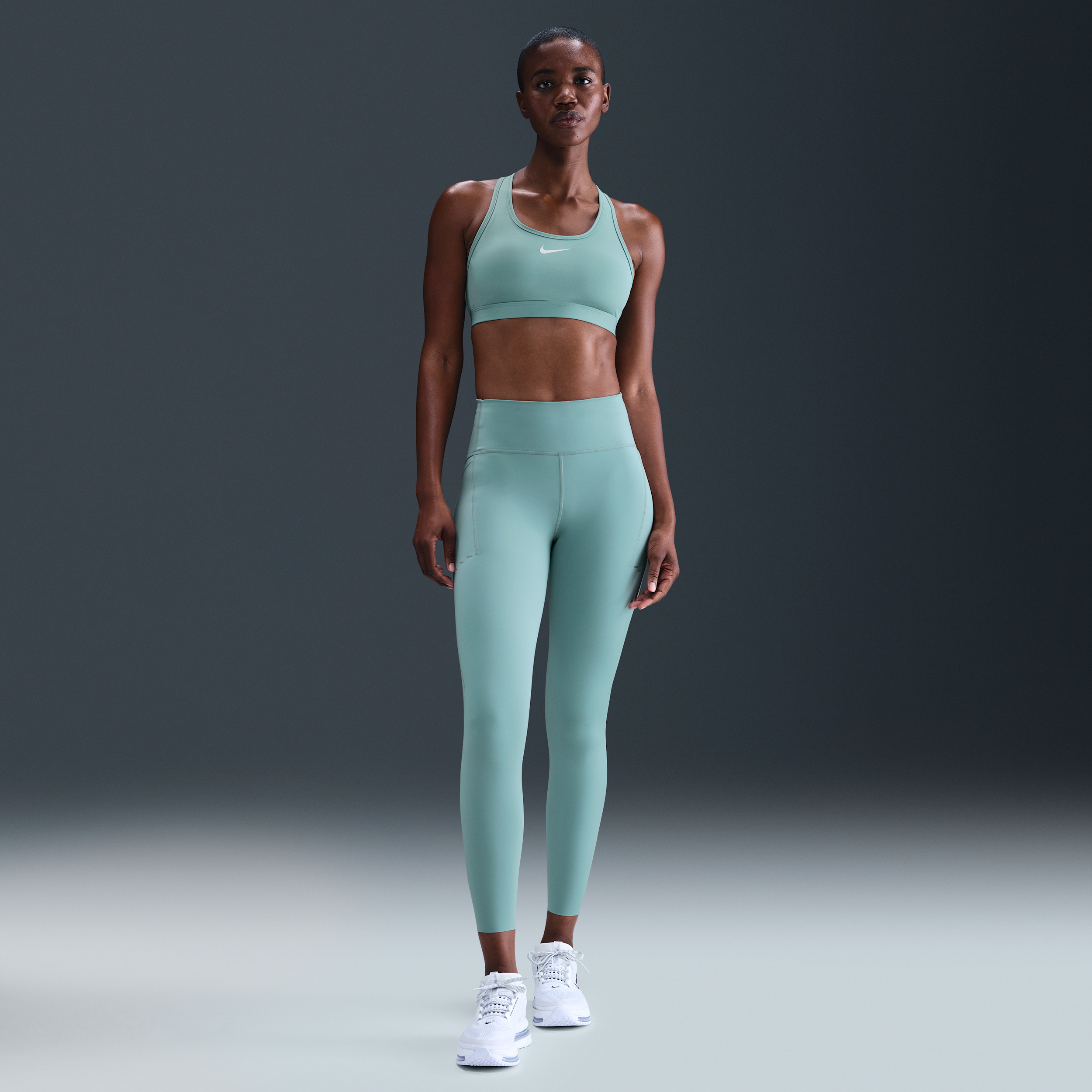 Nike Women's Swift High-waisted 7/8 Running Leggings With Pockets