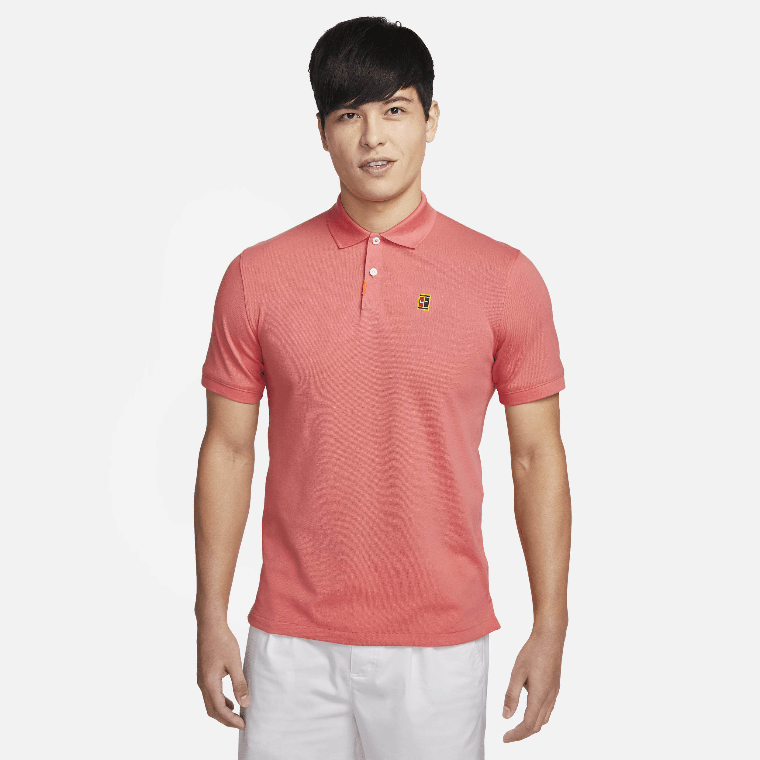 Nike The  Men's Polo Slim Fit Polo In Pink