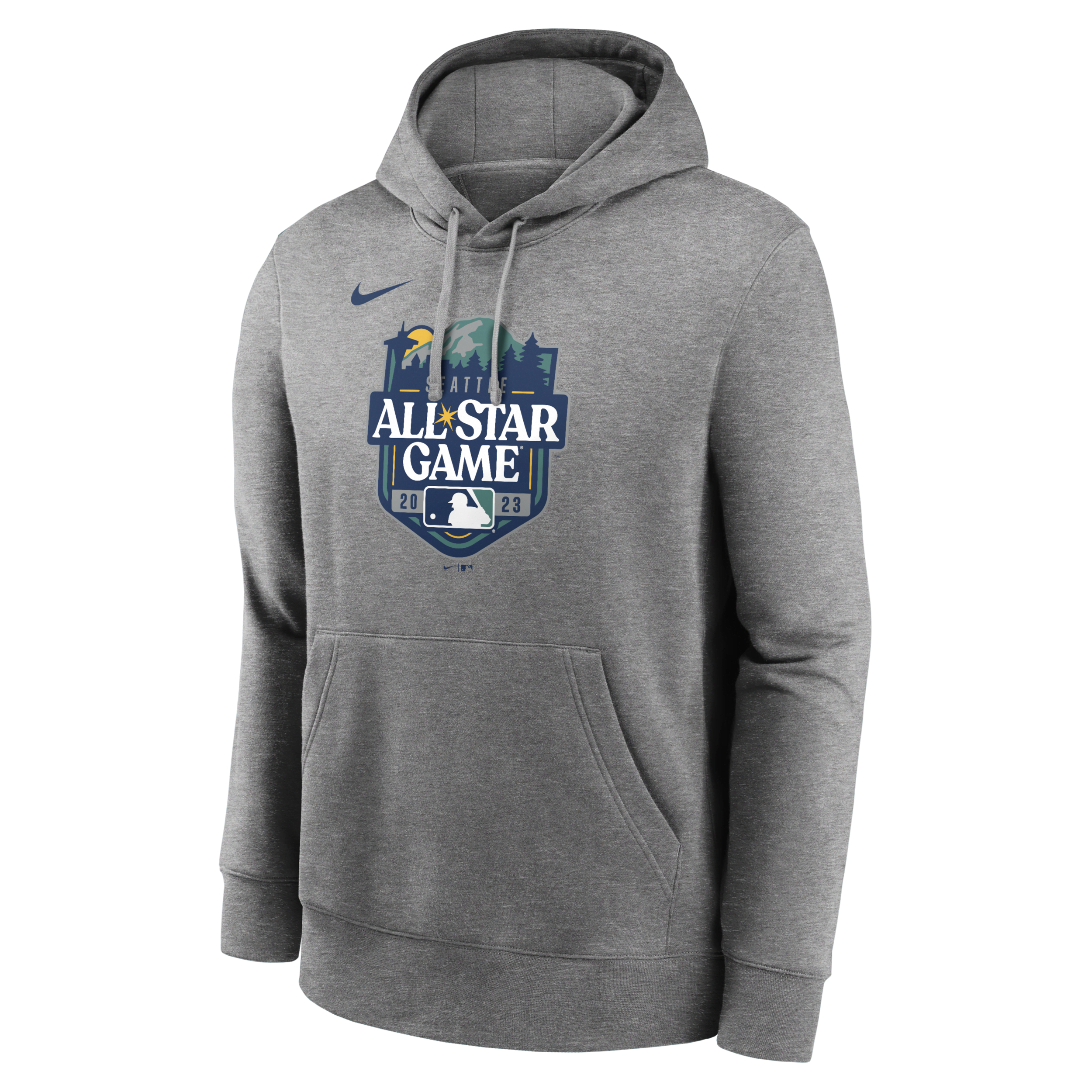 Shop Nike 2023 All-star Game  Men's Mlb Pullover Hoodie In Grey