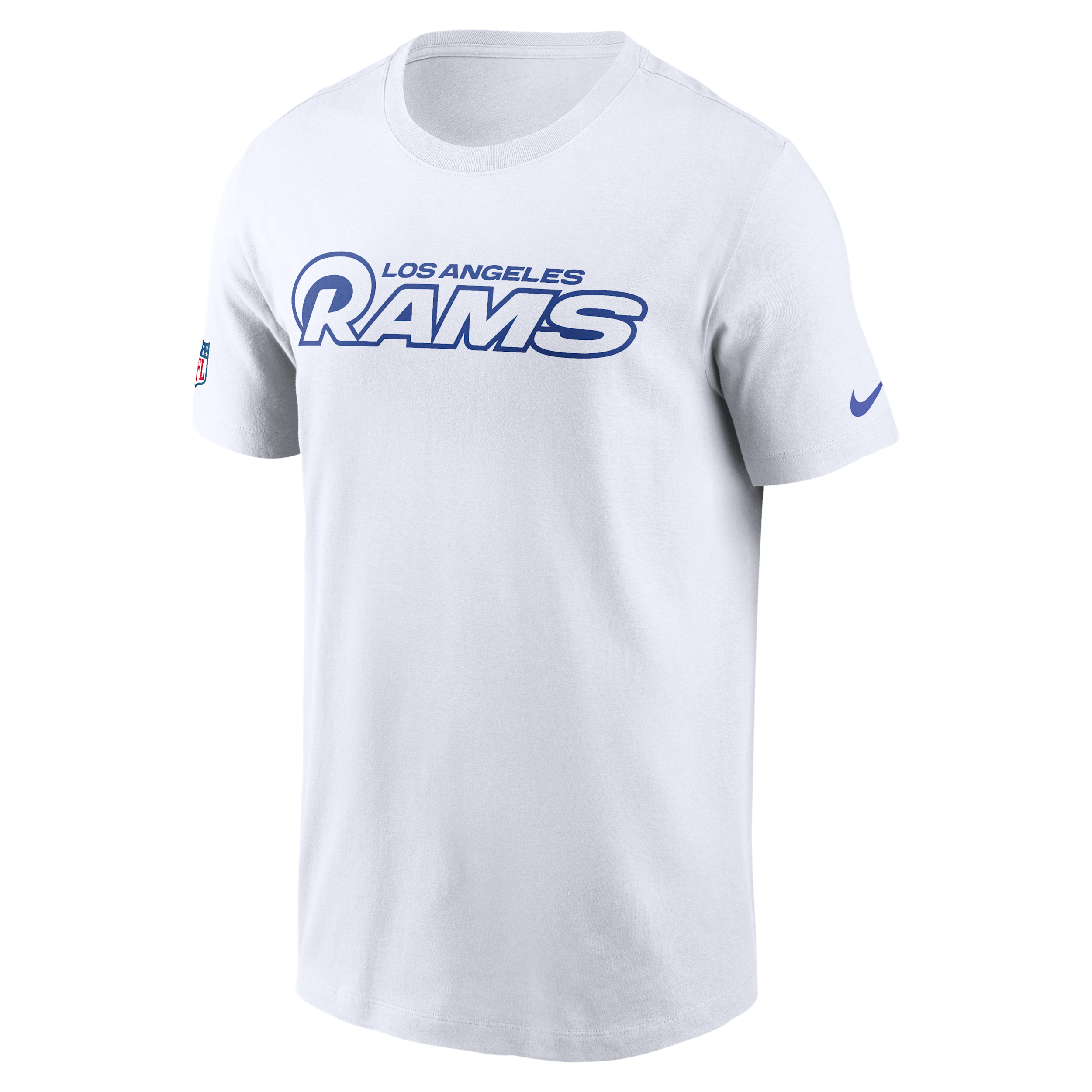 Los Angeles Rams Gridiron Grit Nike Men's NFL T-Shirt in White | N19910A9X-9RN