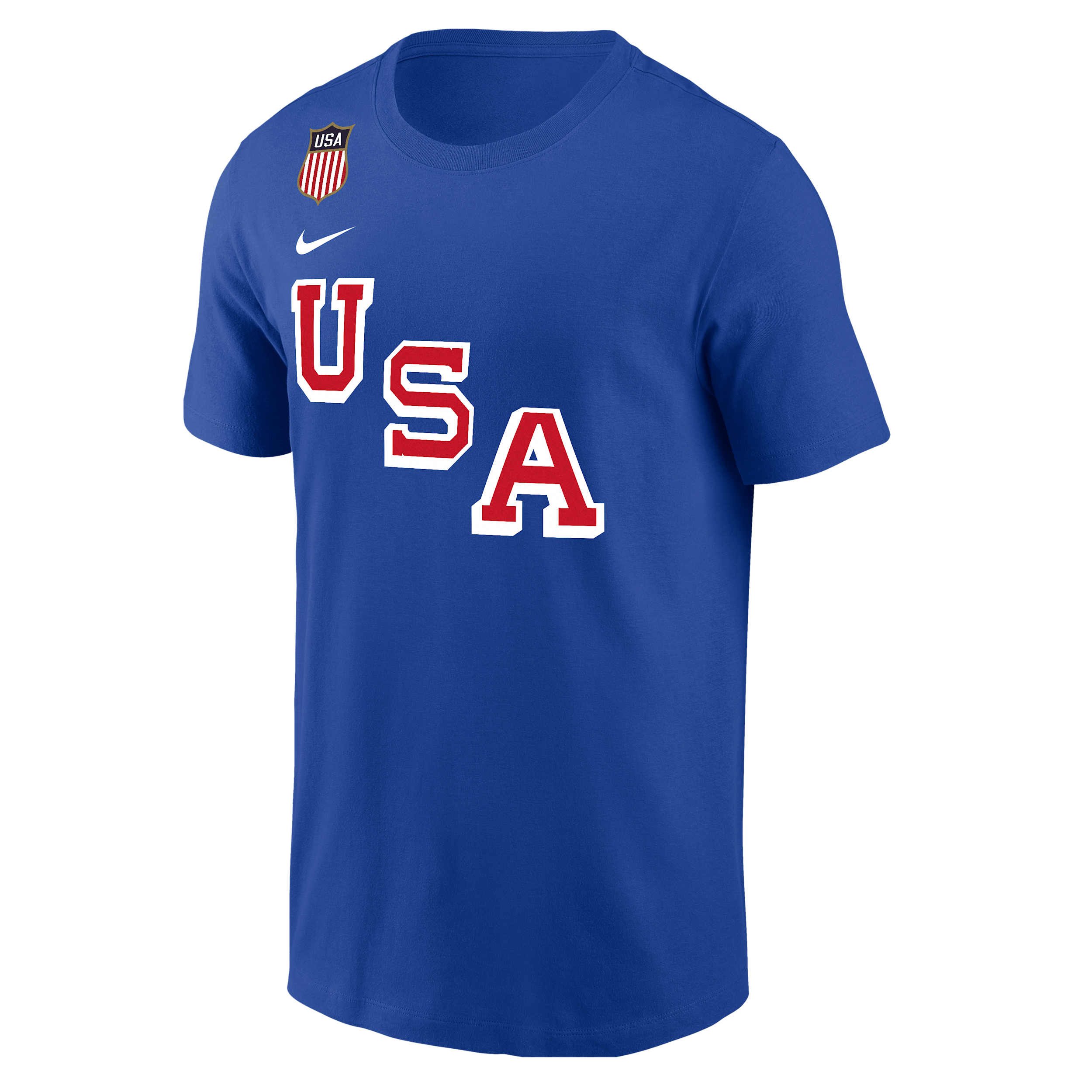 Zack Werenski Nike Men's USA Olympic Team 2026 "Gold Medal" Short-Sleeve T-Shirt in Blue | M11332P058USAH-RYL