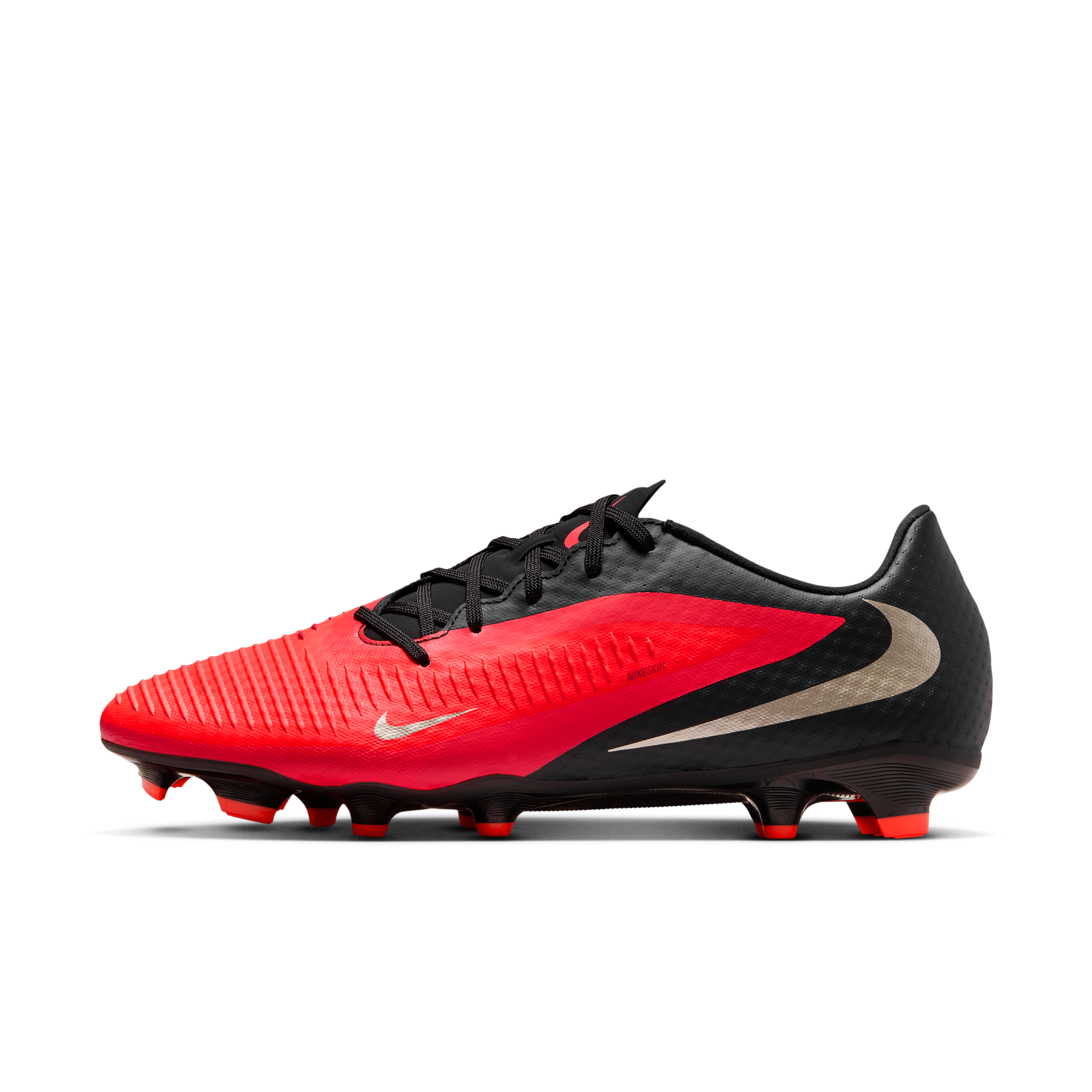 Nike Men's Phantom 6 Low Academy Multi-Ground Soccer Cleats in Red | HJ4564-600