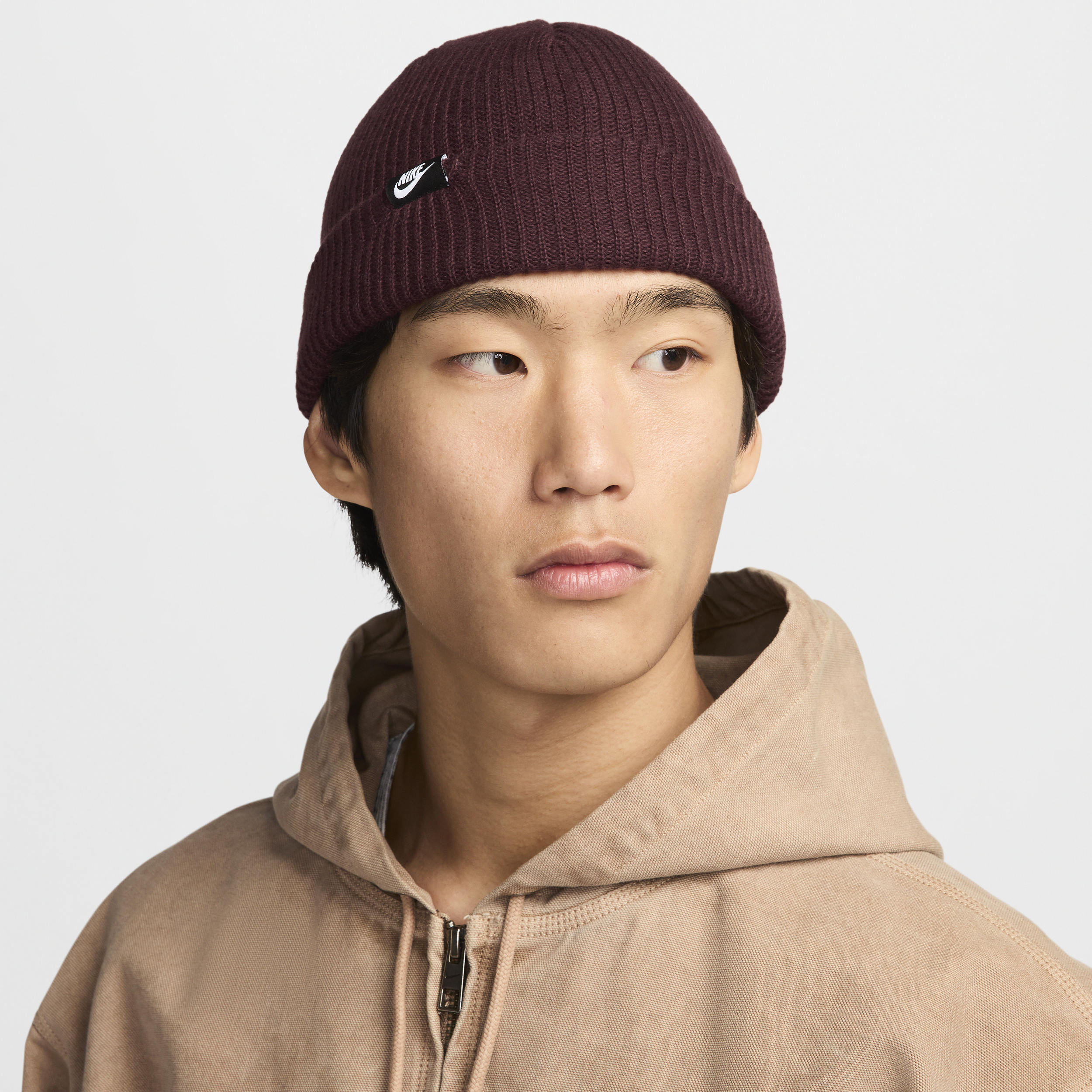Nike Unisex Terra Futura365 Short-cuff Beanie In Red