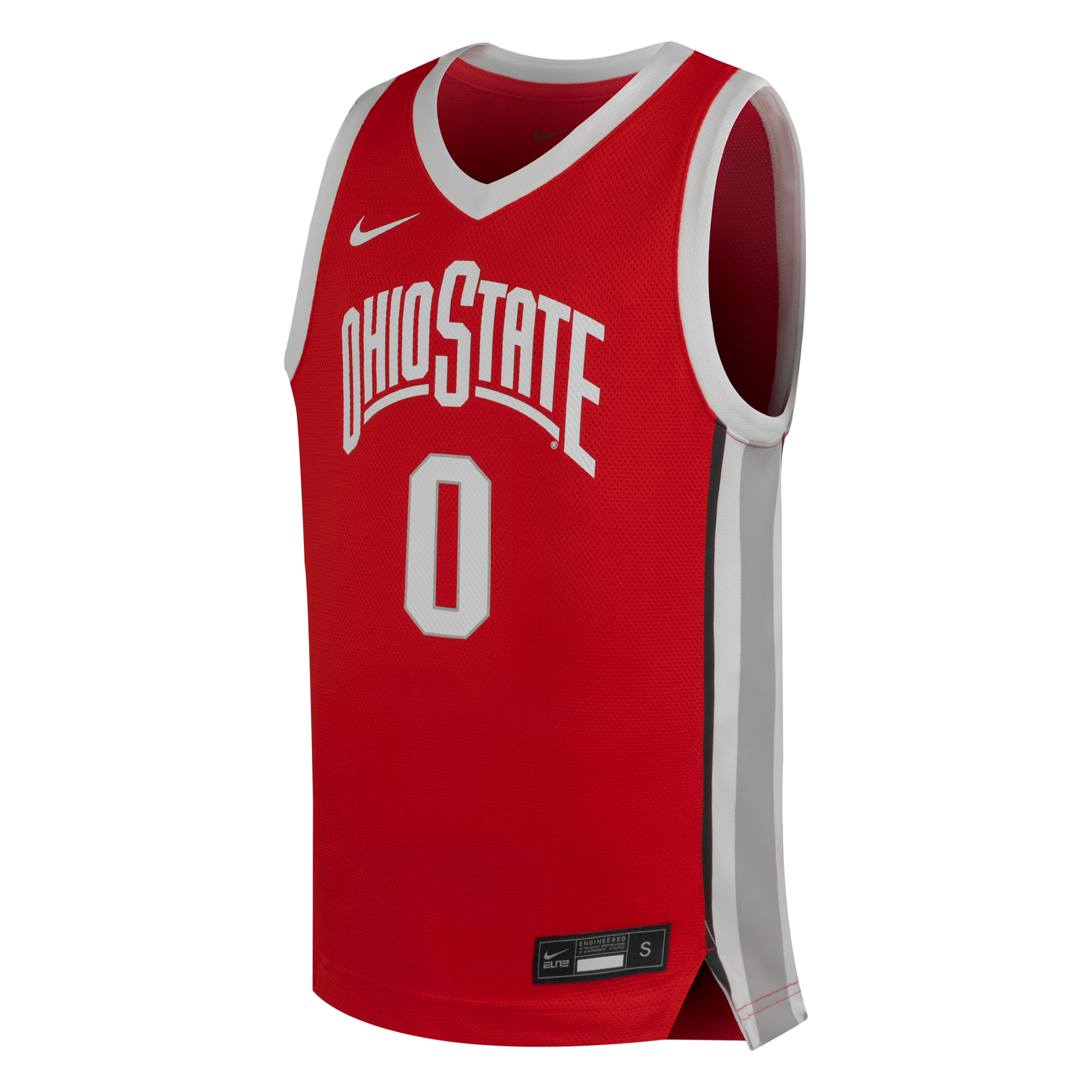 Nike Big Boys and Girls Scarlet Ohio State Buckeyes Replica Basketball Jersey - Scarlet