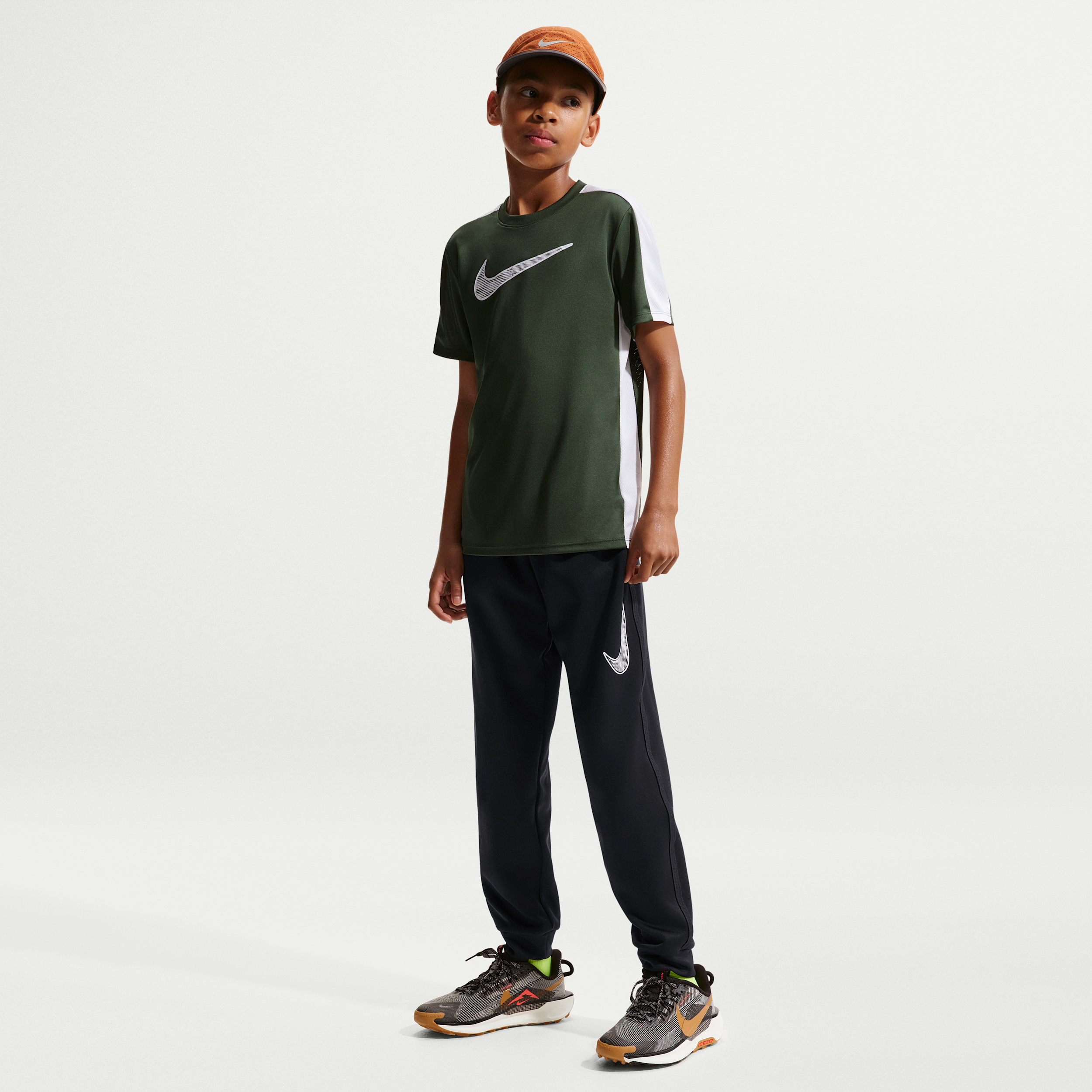 Nike Multi Big Kids' (Boys') Knit Training Pants in Black | IF2429-010