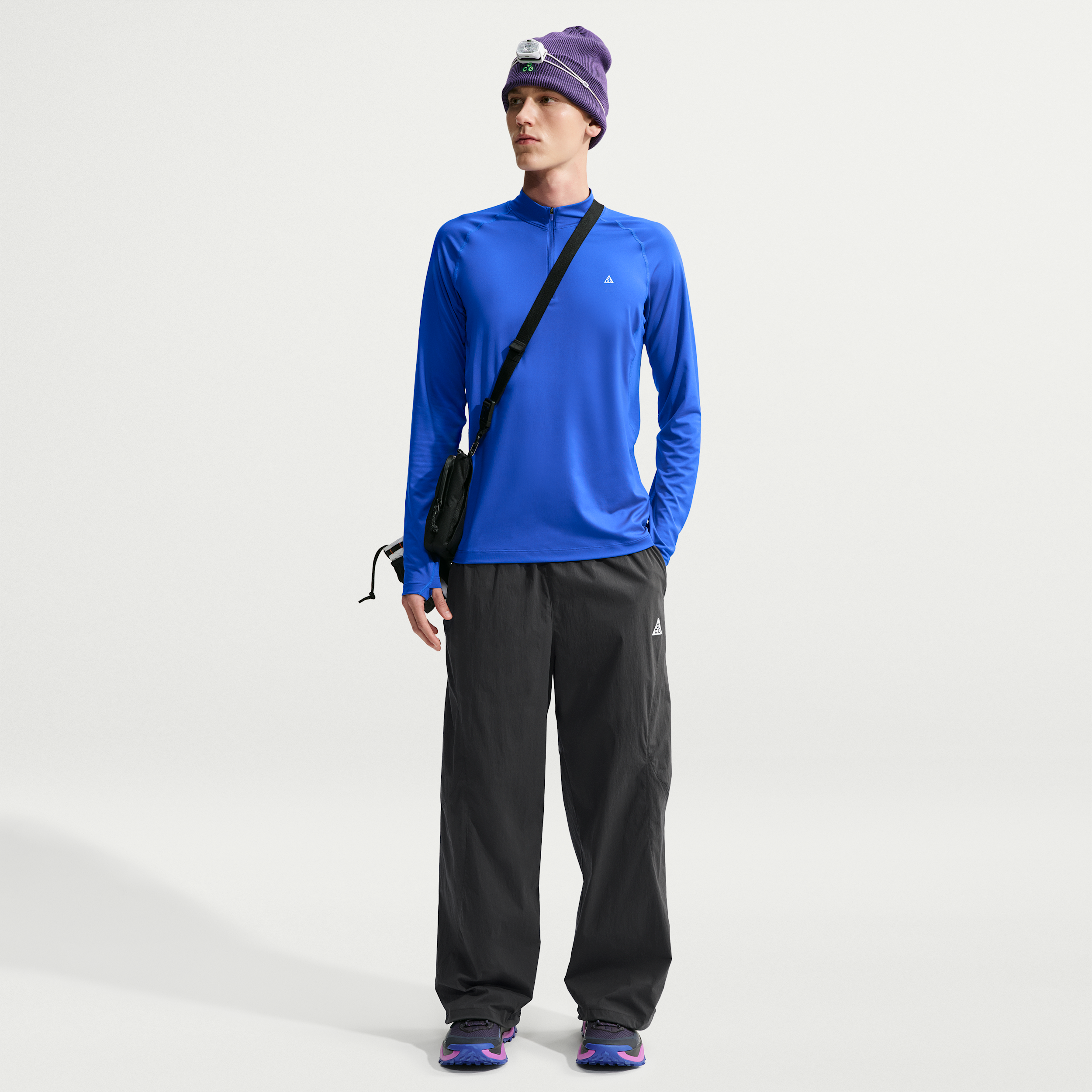 Men's Nike ACG High Stakes Loose Fit Hiking Pants in Grey | IR7307-060