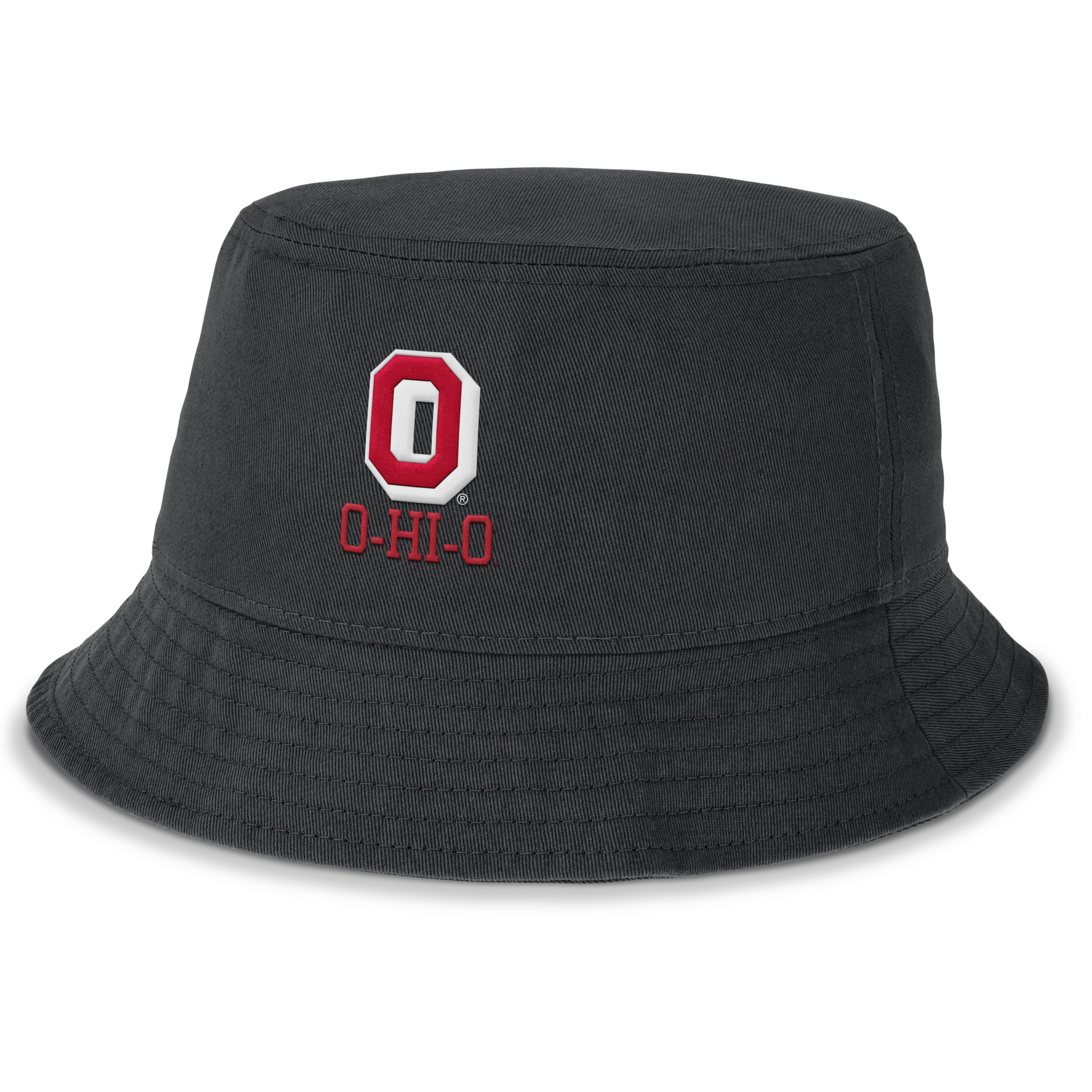 Nike Ohio State Buckeyes Legacy Apex Unisex College Bucket Hat In Black