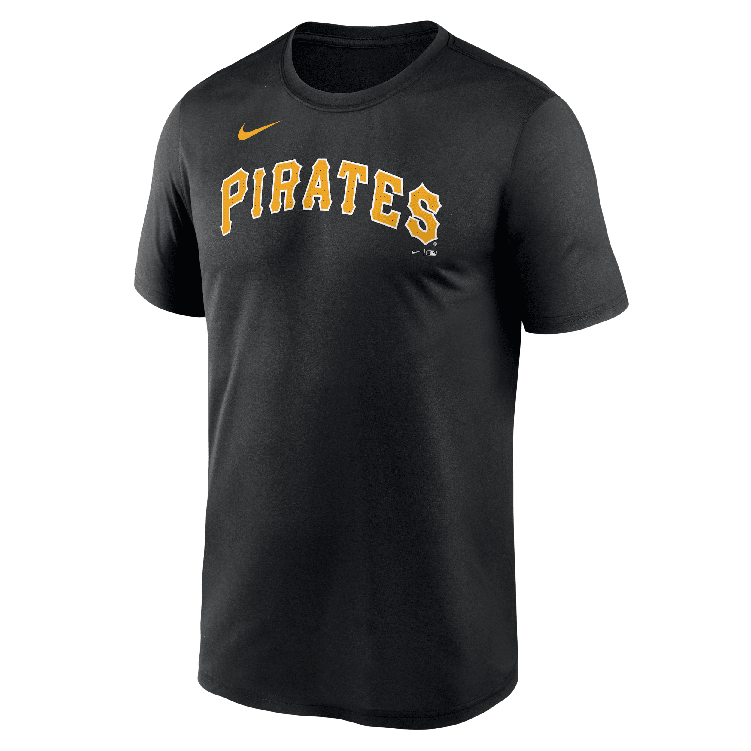 Nike Black Pittsburgh Pirates Legend Fuse Wordmark T-shirt In Black