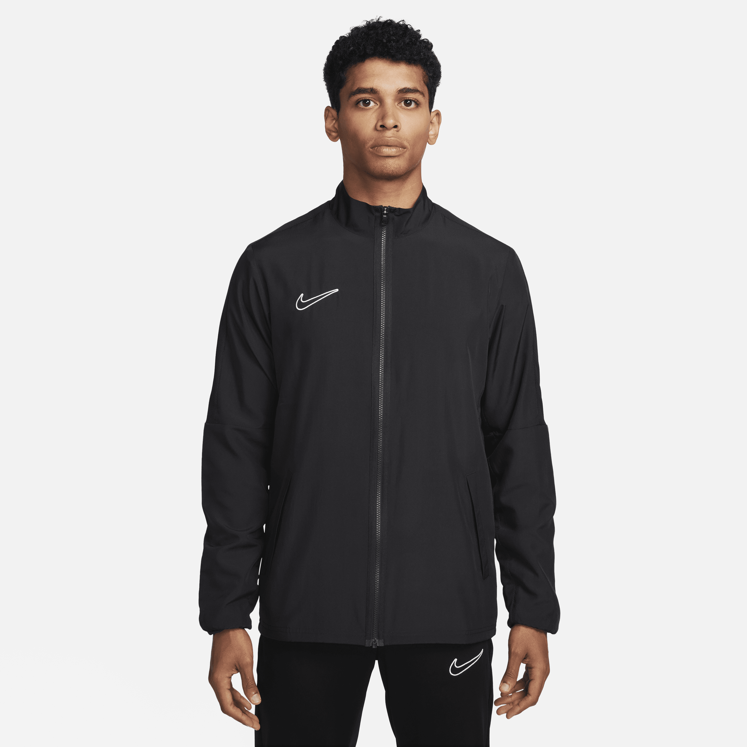 Nike Men's Academy Dri-fit Soccer Jacket In Black
