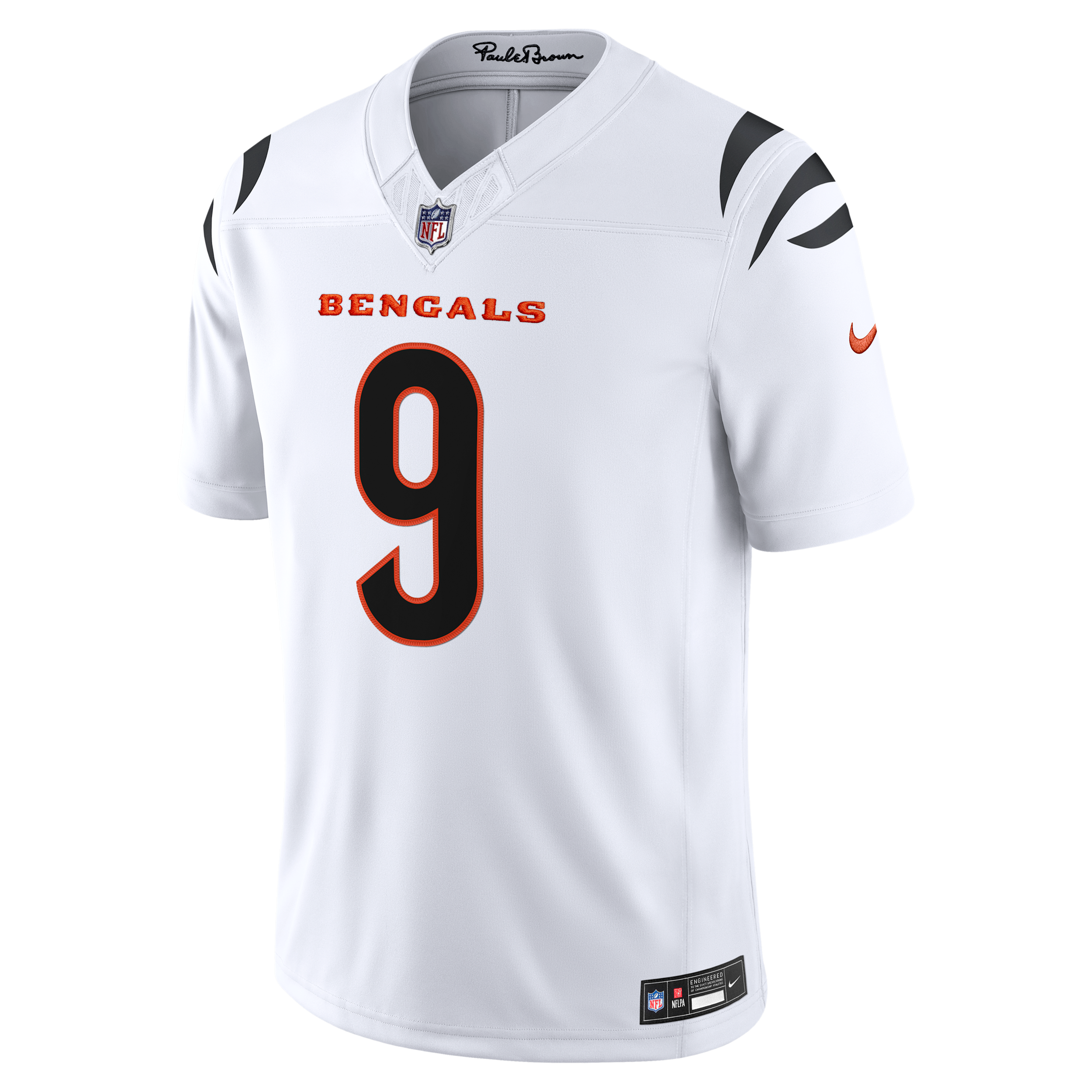 Joe Burrow Cincinnati Bengals Nike Men's Dri-FIT NFL Limited Jersey in White | 37NMCALR9AF-UYV