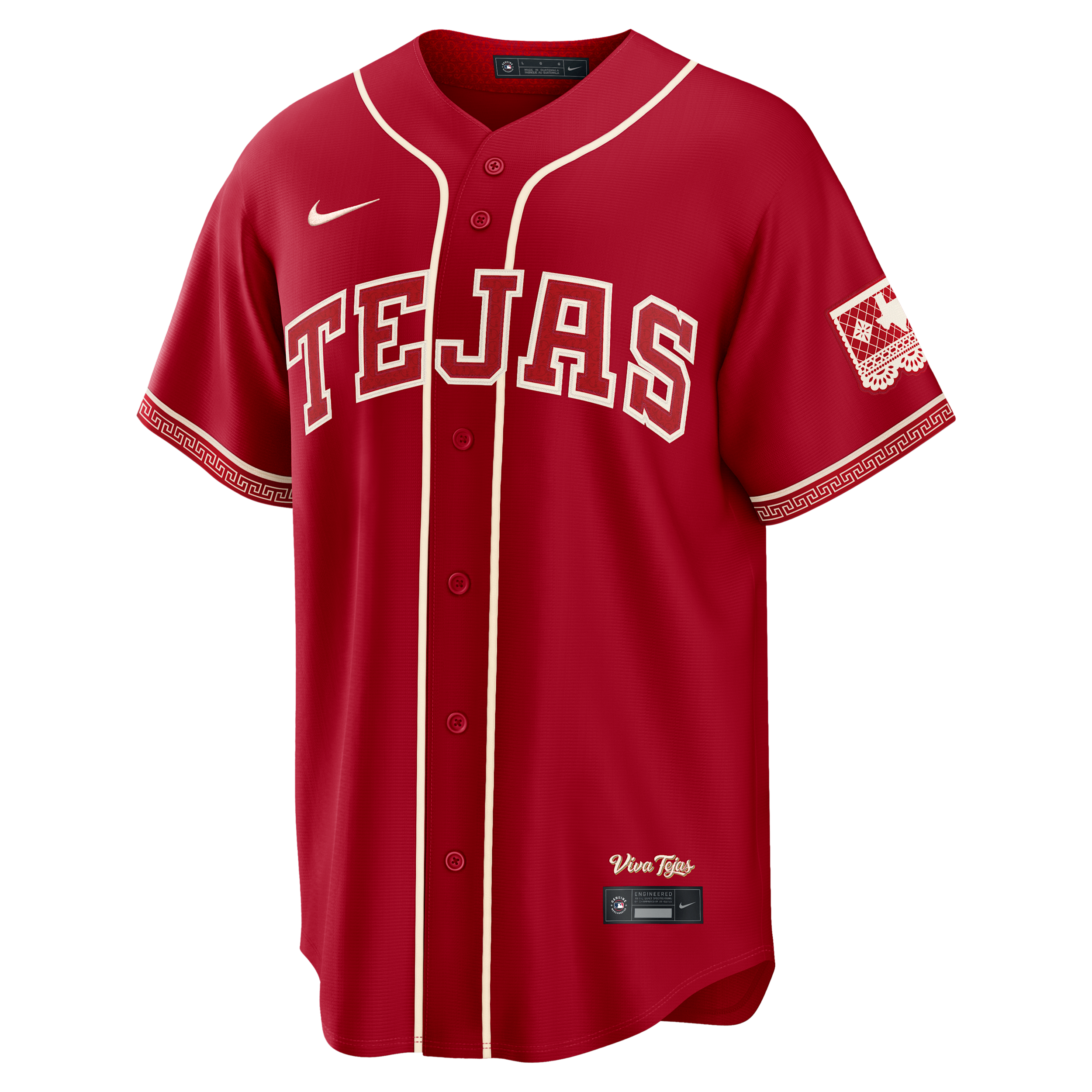 Jacob deGrom Texas Rangers City Connect Nike Men's MLB Stadium Jersey in Red | RE260H0JTE9-KDP