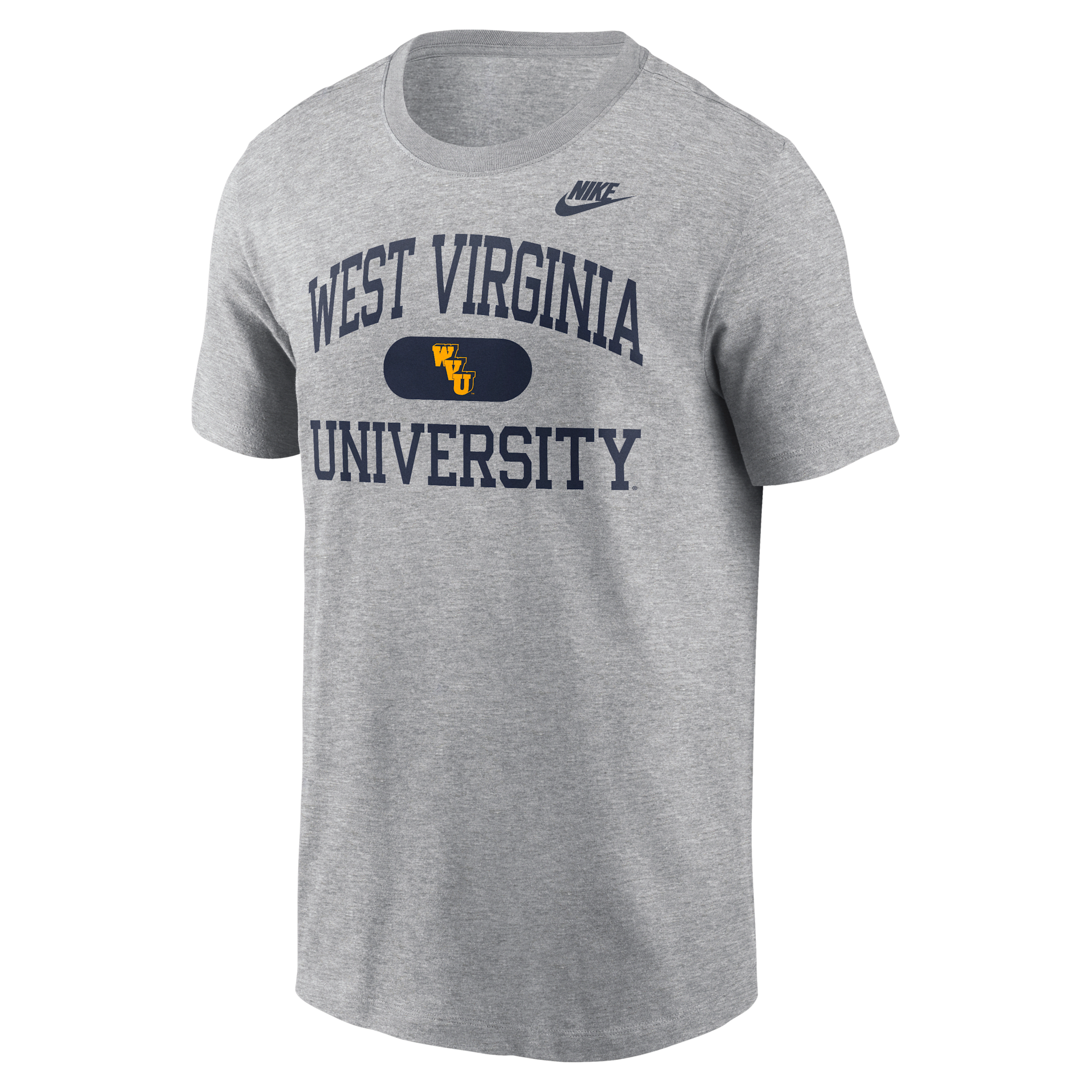 Nike Heather Gray West Virginia Mountaineers Legacy Alma Mater T-shirt