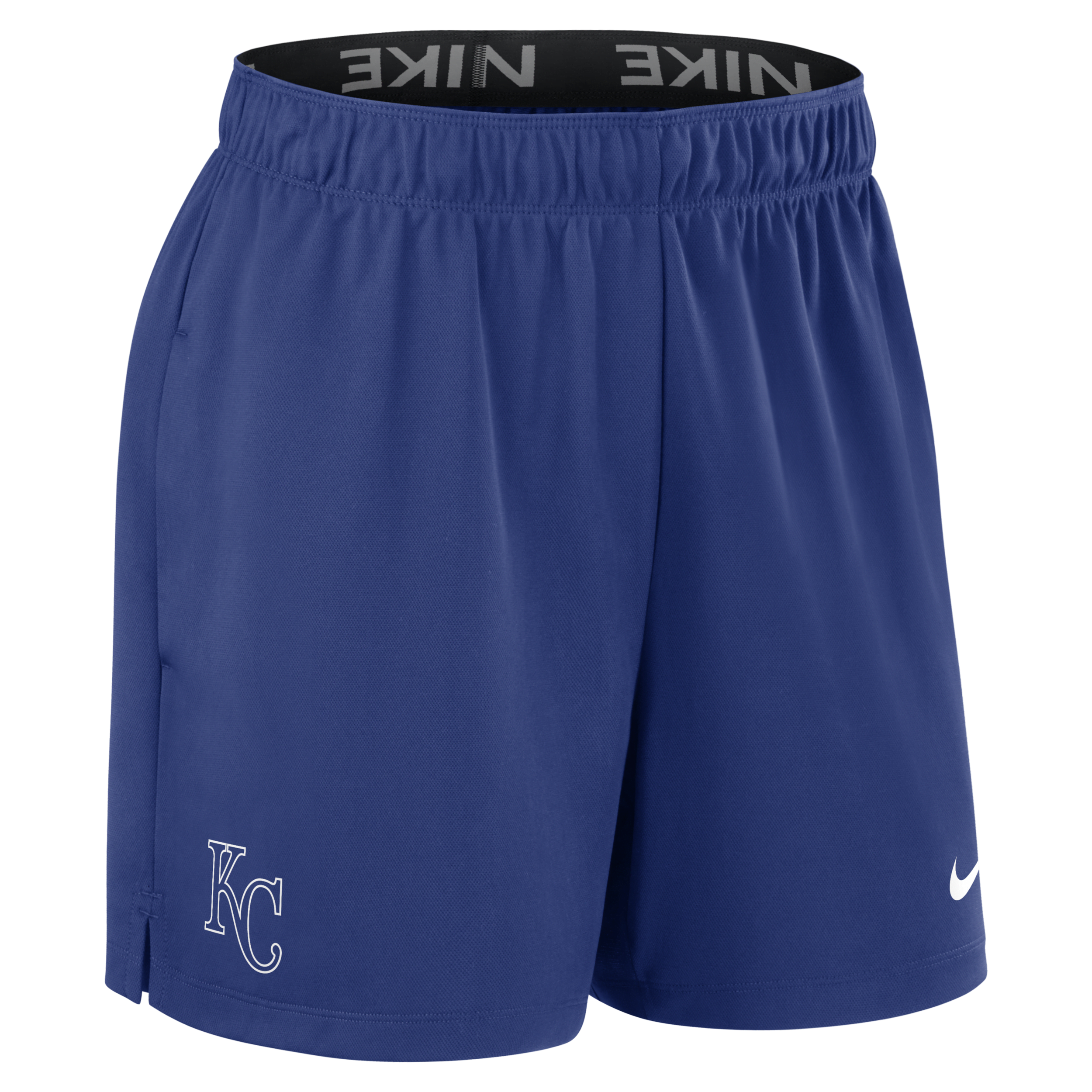 Nike Kansas City Royals Authentic Collection Practice  Women's Dri-fit Mlb Shorts In Blue