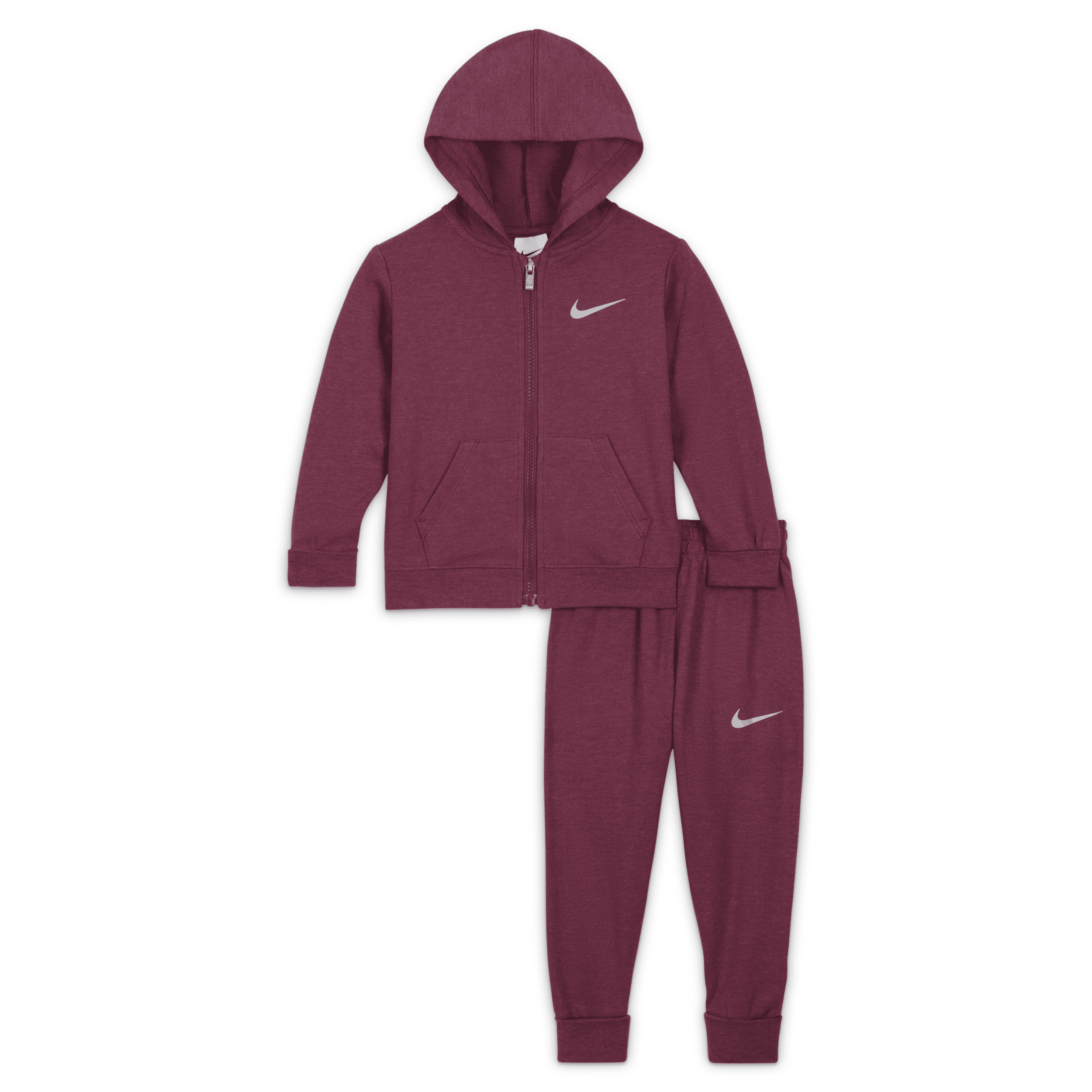 Nike Full-zip Hoodie And Jogger Pants Set Baby (12-24m) Set In Red