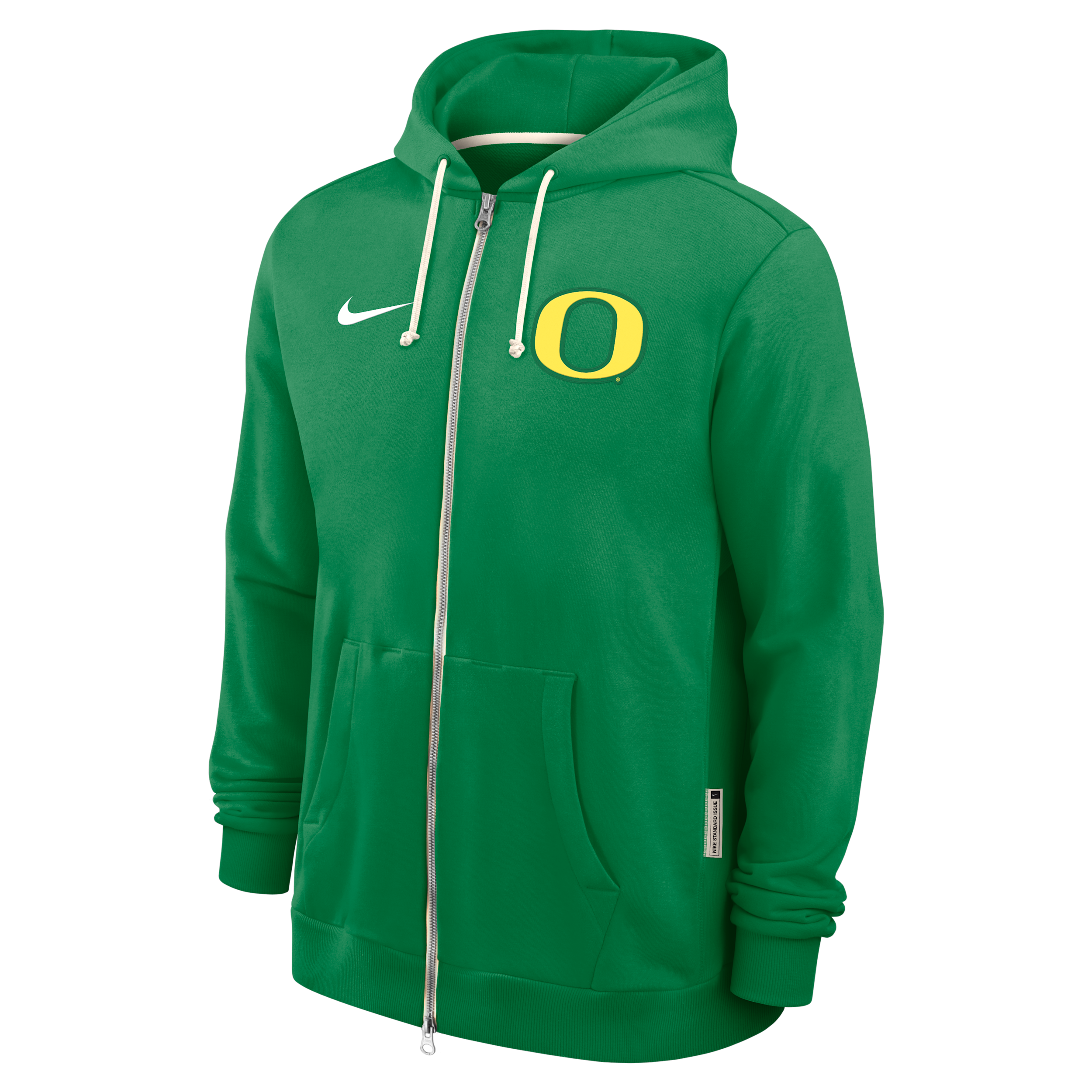 Nike Green Oregon Ducks 2025 Sideline Standard Issue Dri-fit Full-zip Hoodie In Burgundy