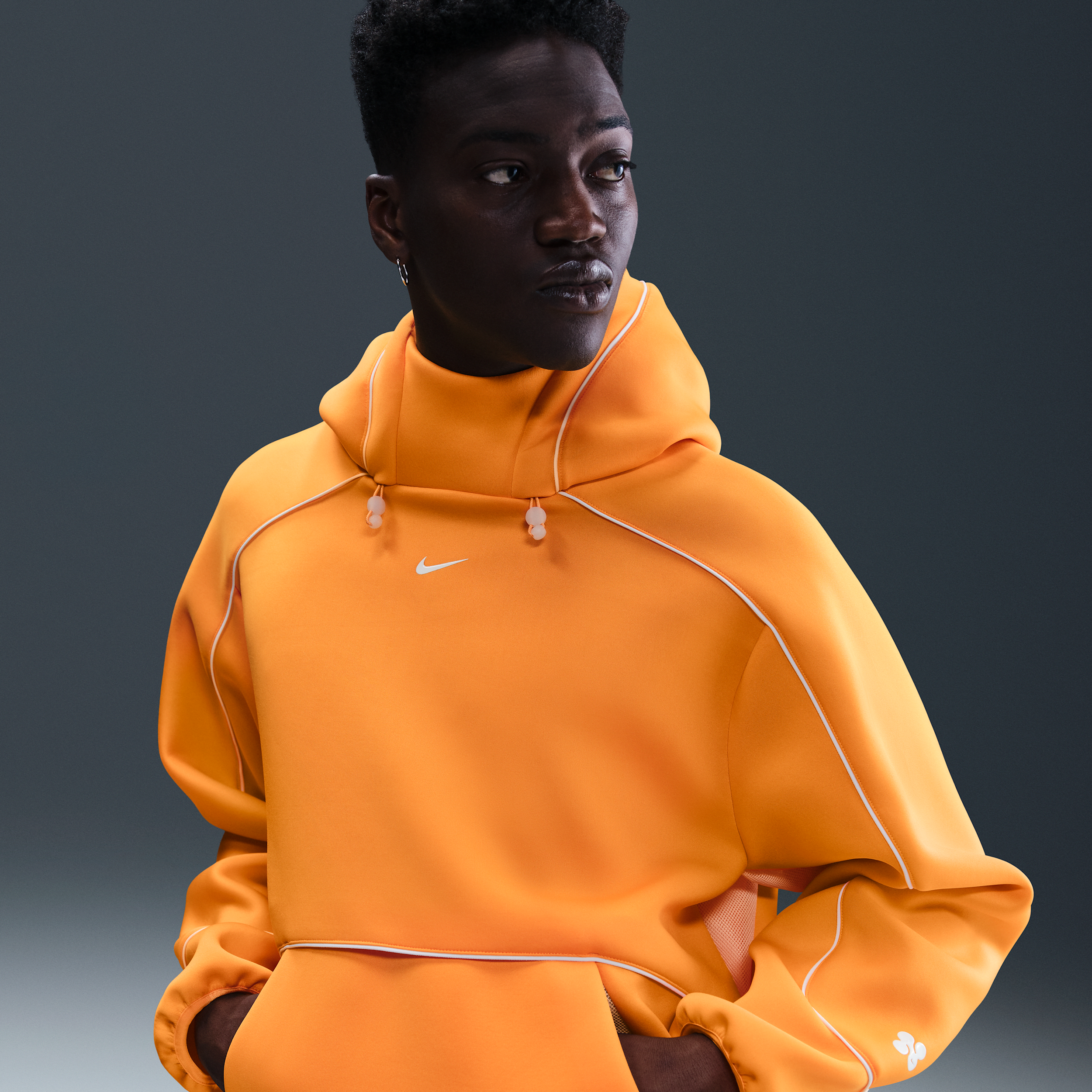 Nike Project F.r.o.g. Gpx Hoodie In Yellow