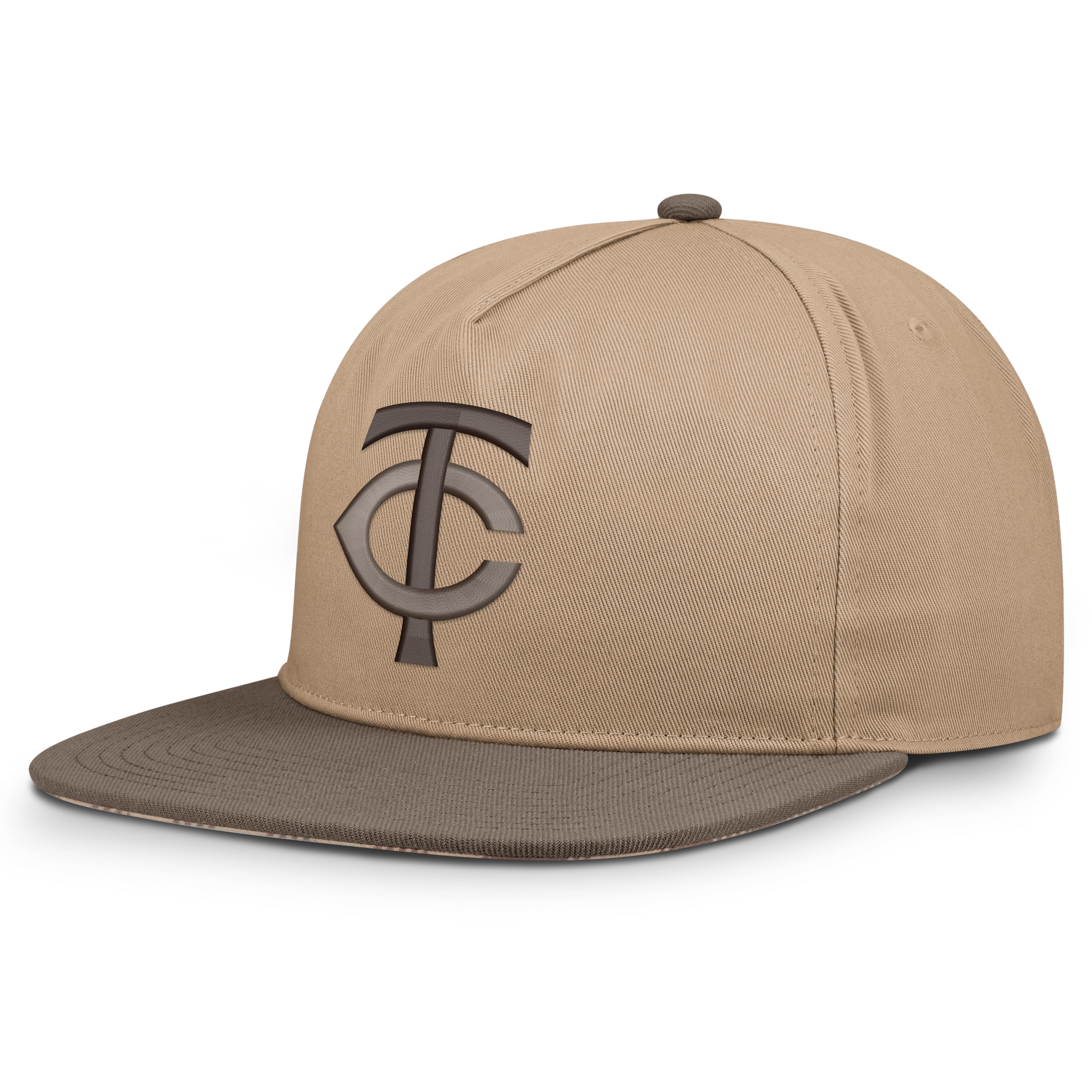 Nike Men's Light Brown Minnesota Twins Statement Adjustable Hat - Light Brown, Brown