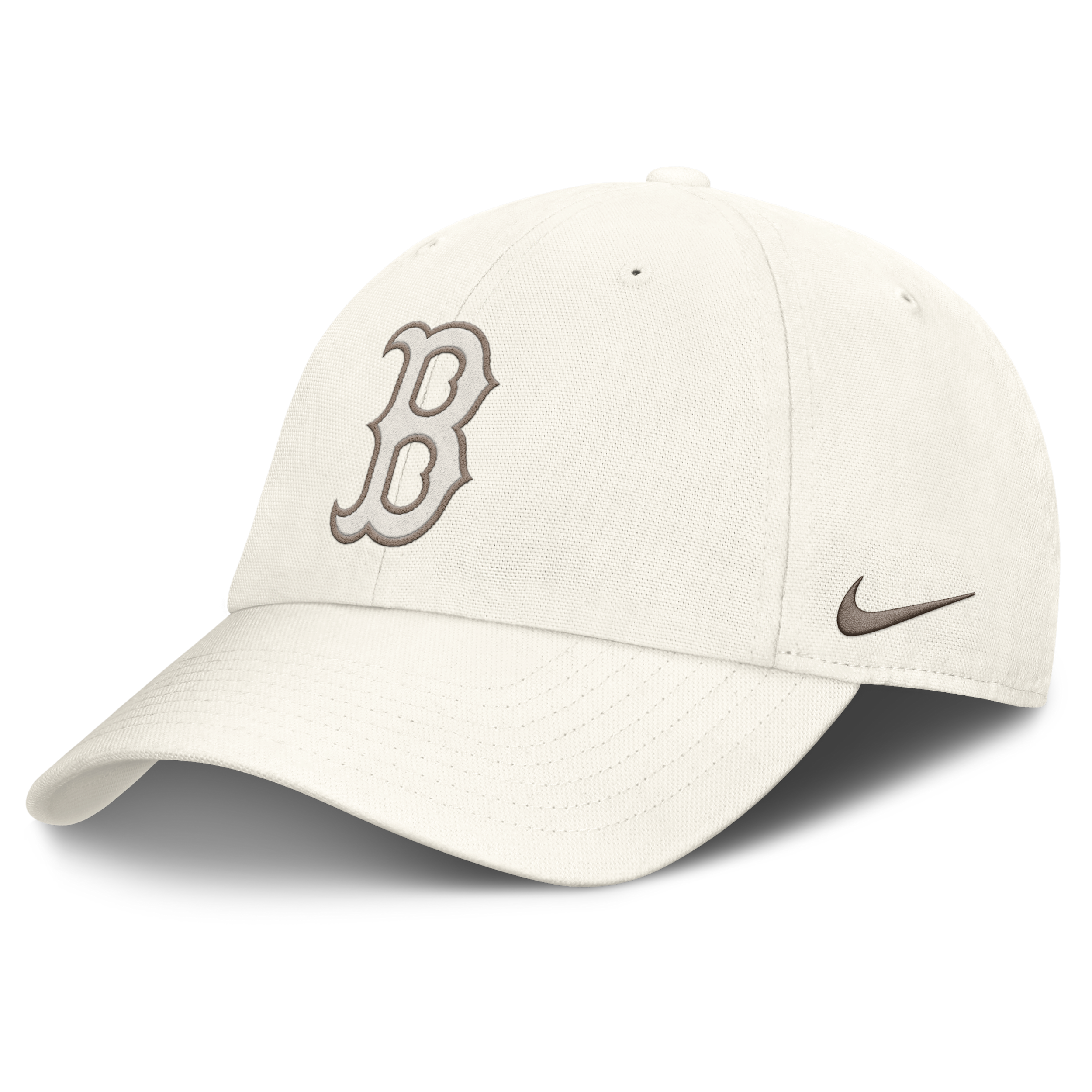 Nike Boston Red Sox Club  Men's Mlb Adjustable Hat In White