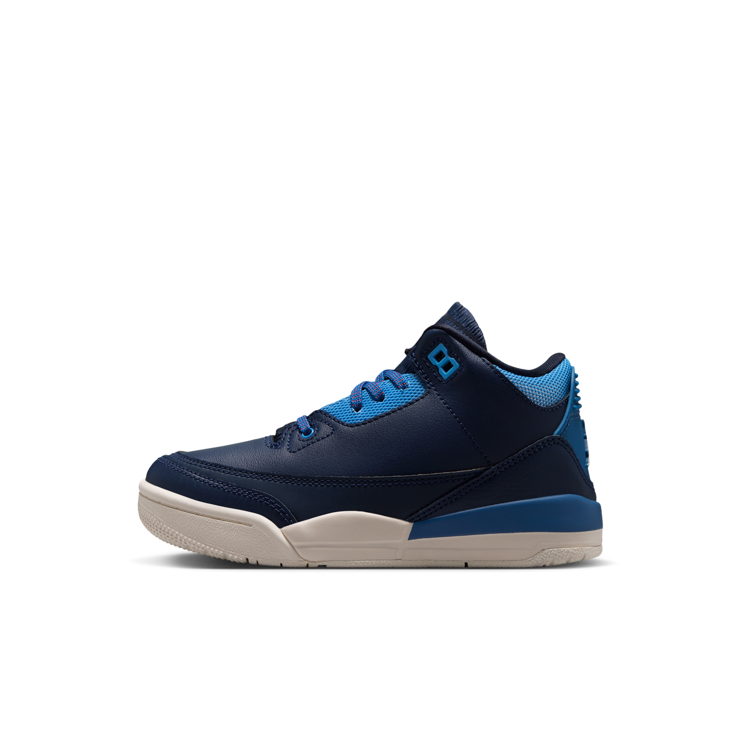 Jordan 3 Retro "Sport Renaissance" Little Kids' Shoes in Blue | HQ0783-400