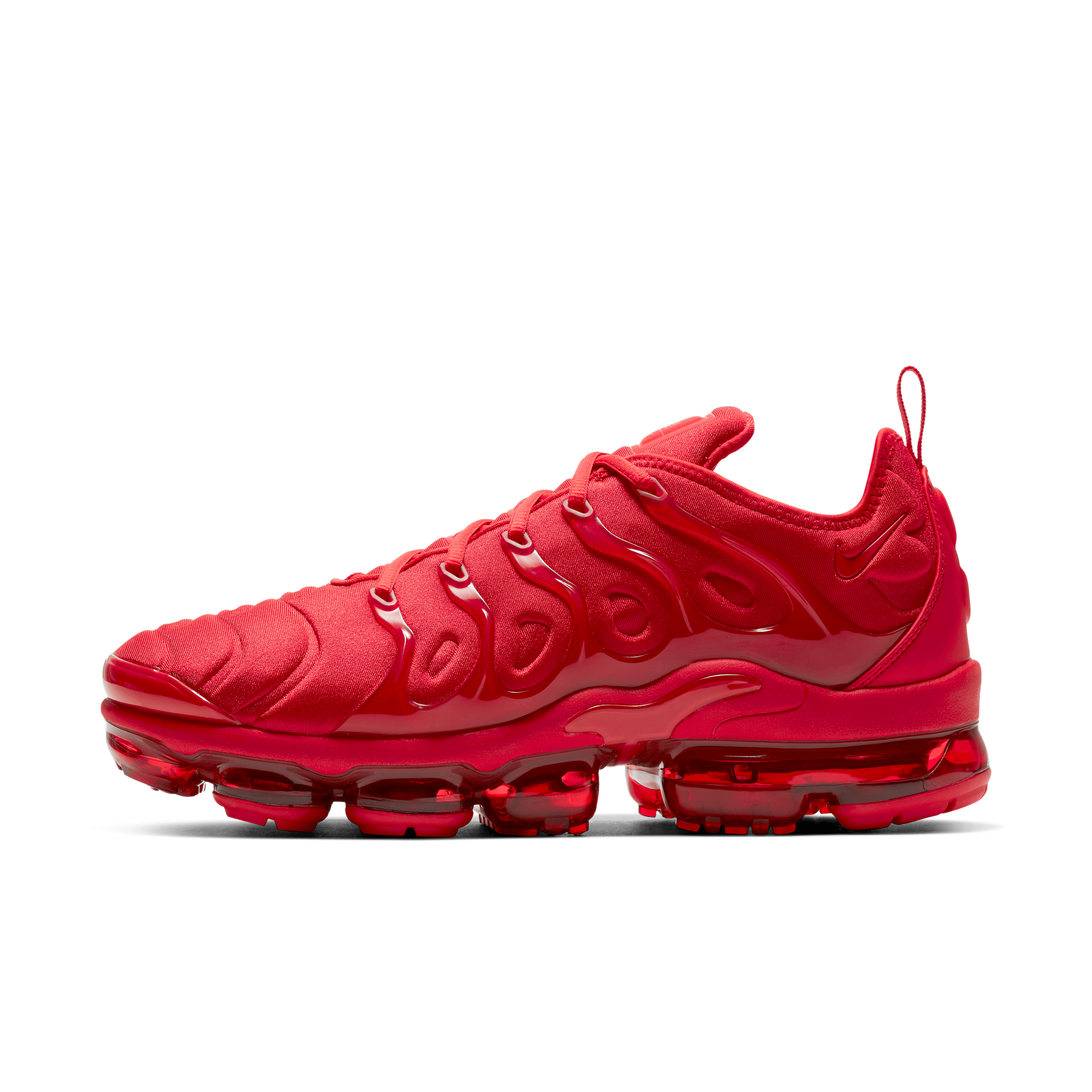 Nike Men's Air VaporMax Plus Shoes in Red | CW6973-600