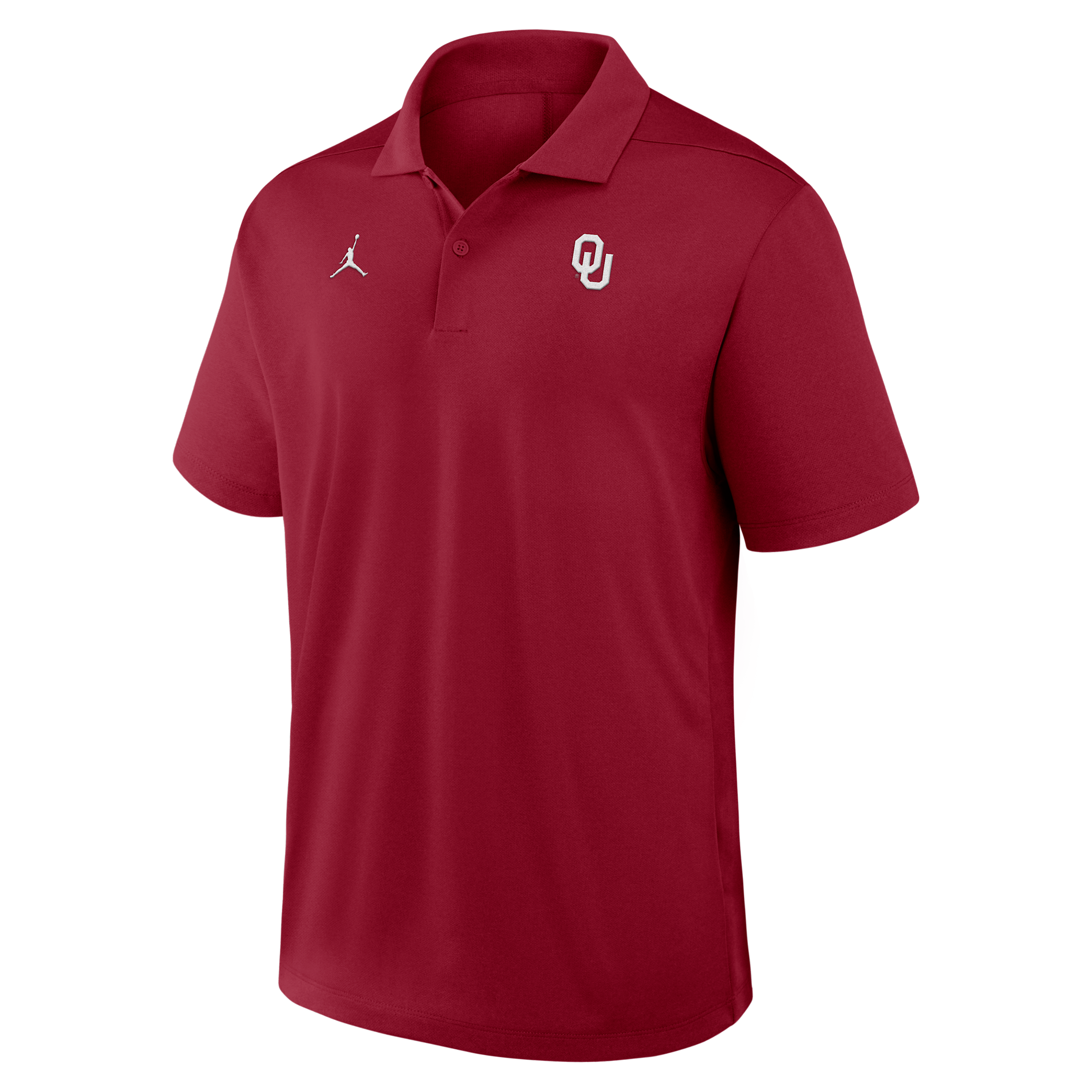 Men's Oklahoma Primetime Victory Plus Jordan Brand Dri-FIT College Polo in Red | J4N869WOKN-XTS