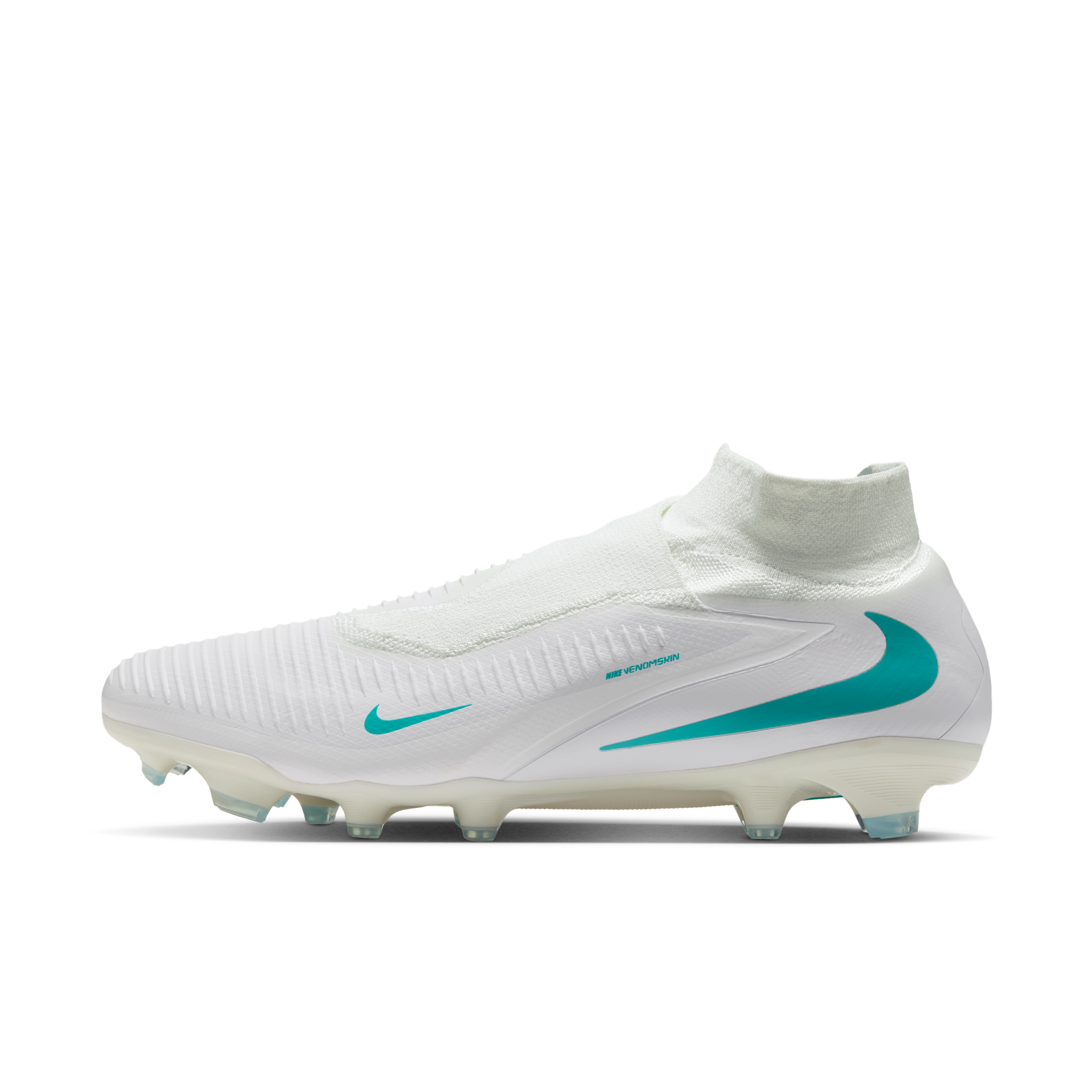 Nike Men's Phantom 6 High Pro Firm-Ground Soccer Cleats in White | HQ2311-100