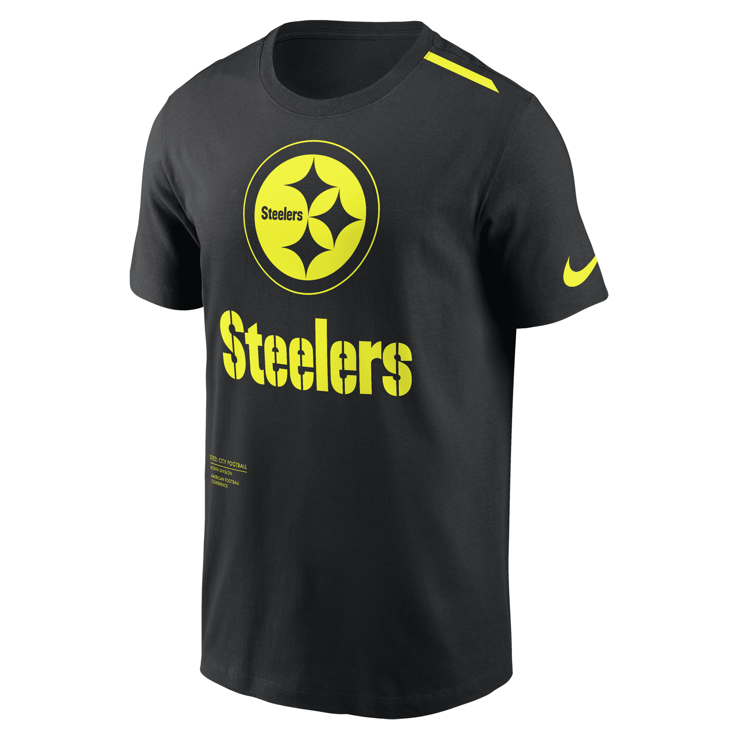 Pittsburgh Steelers Nike Velocity Arch T-Shirt - Mens